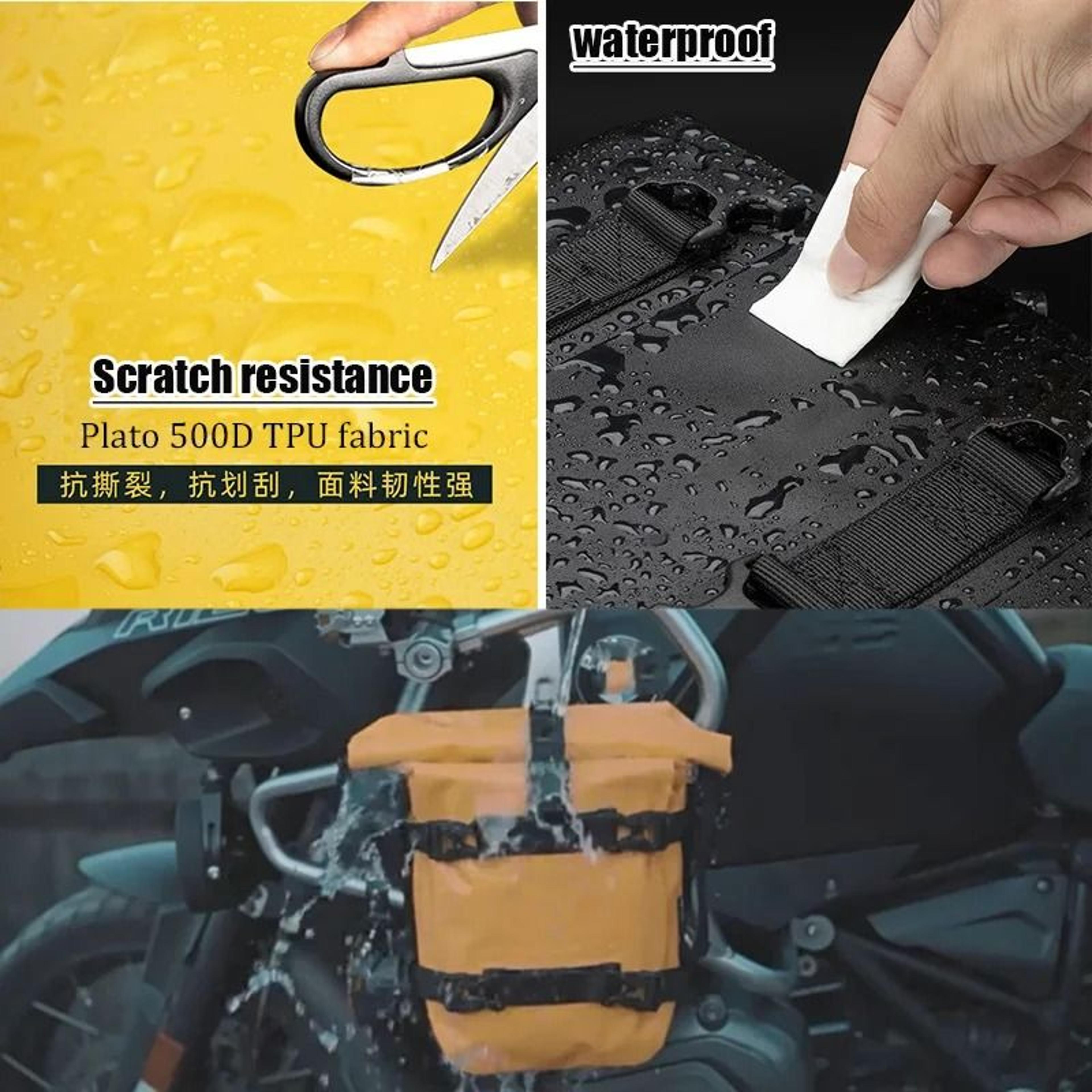 Motorcycle Waterproof Crash Bar Storage Bags 3