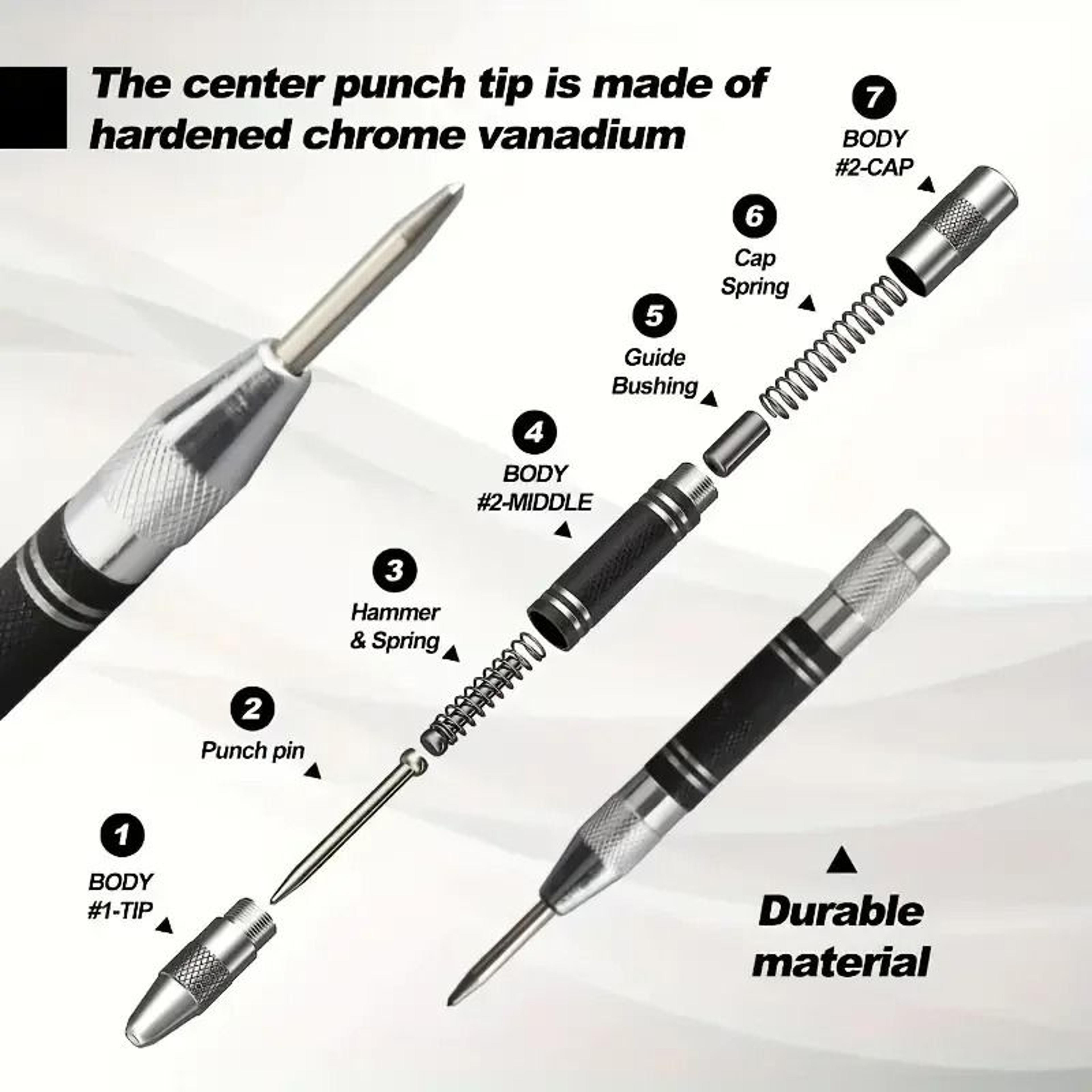 HeavyDuty Automatic Center Punch 3