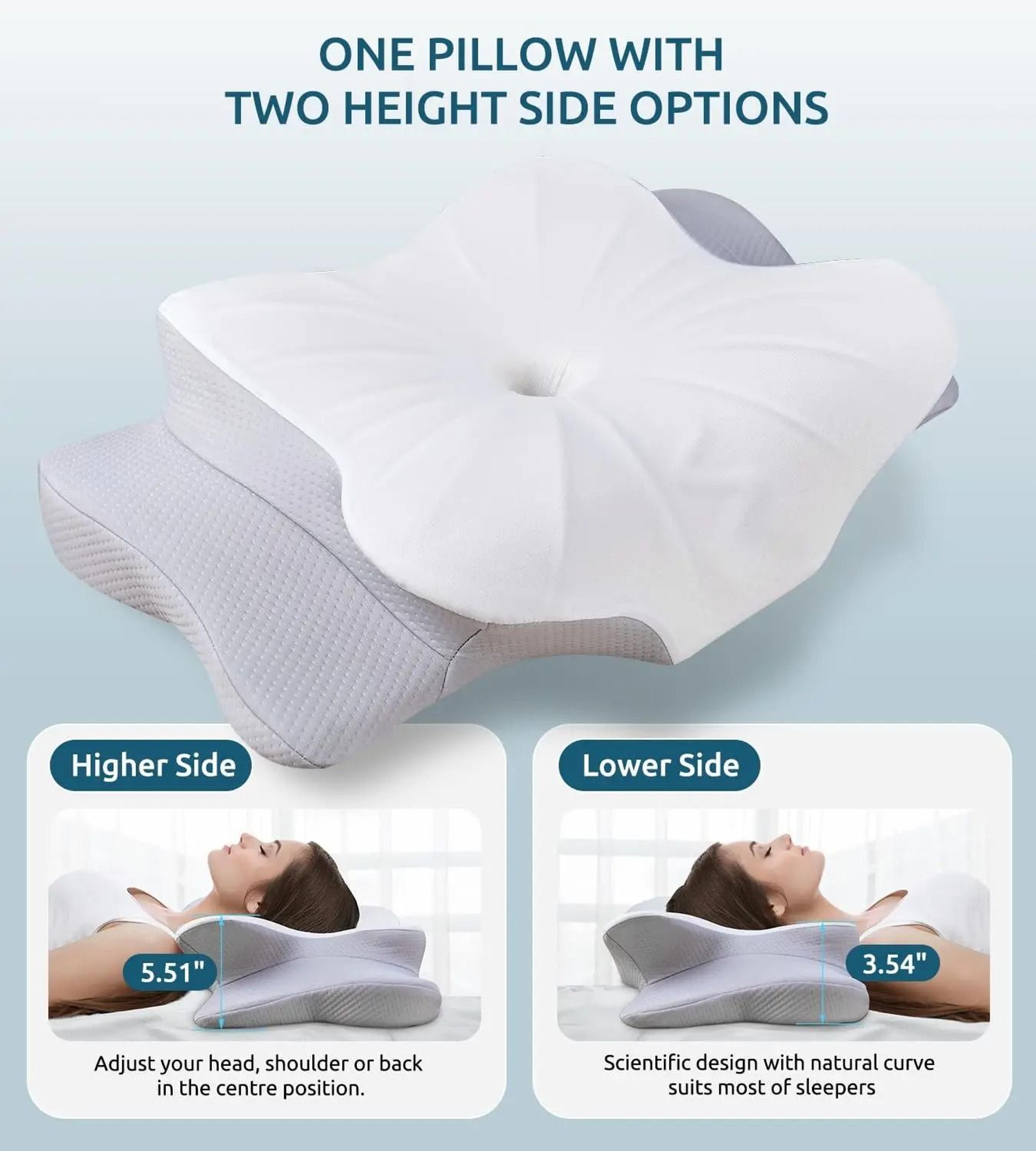 Ergonomic Memory Foam Orthopedic Cervical Pillow 4