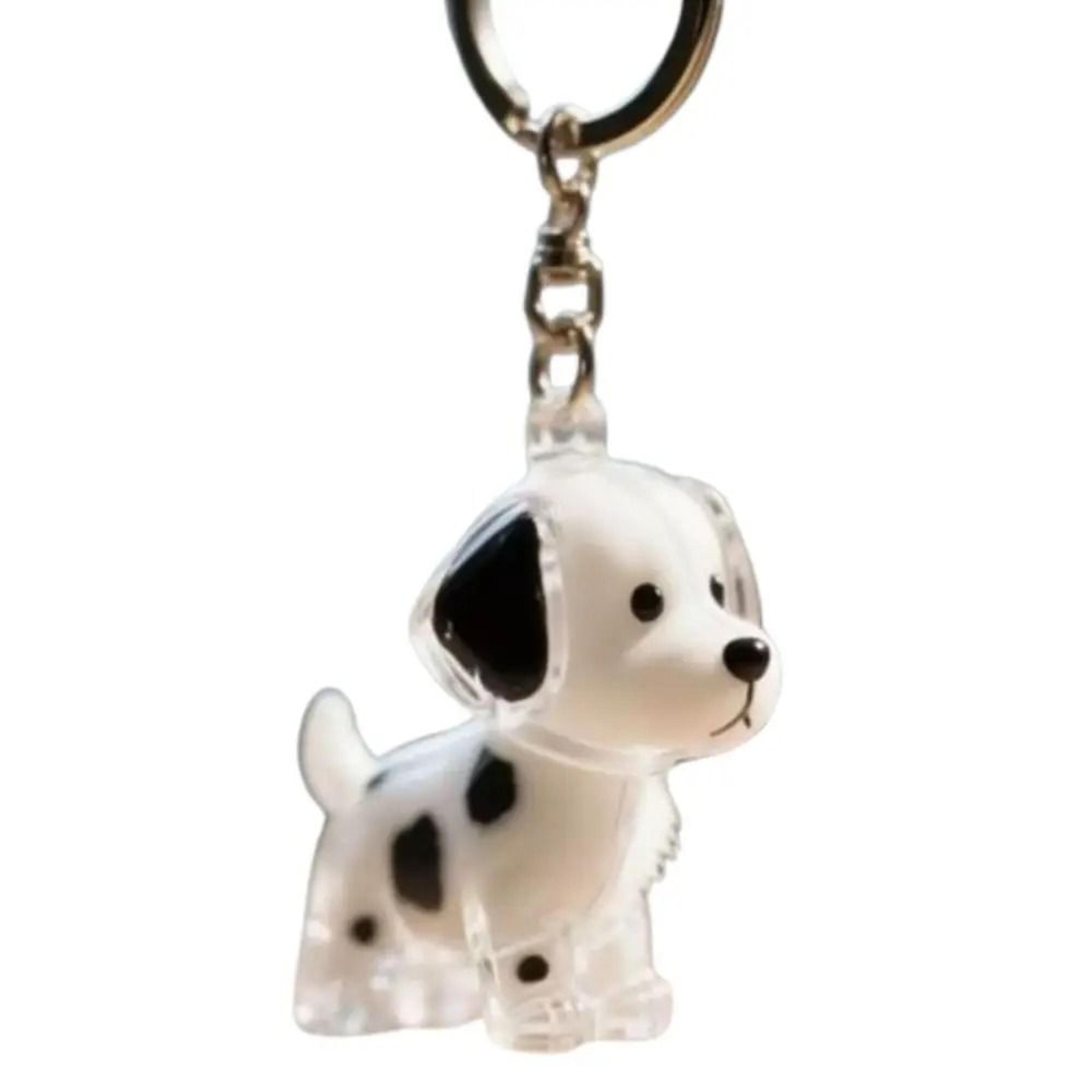 Cartoon Puppy Hair Keepsake Keychain 5