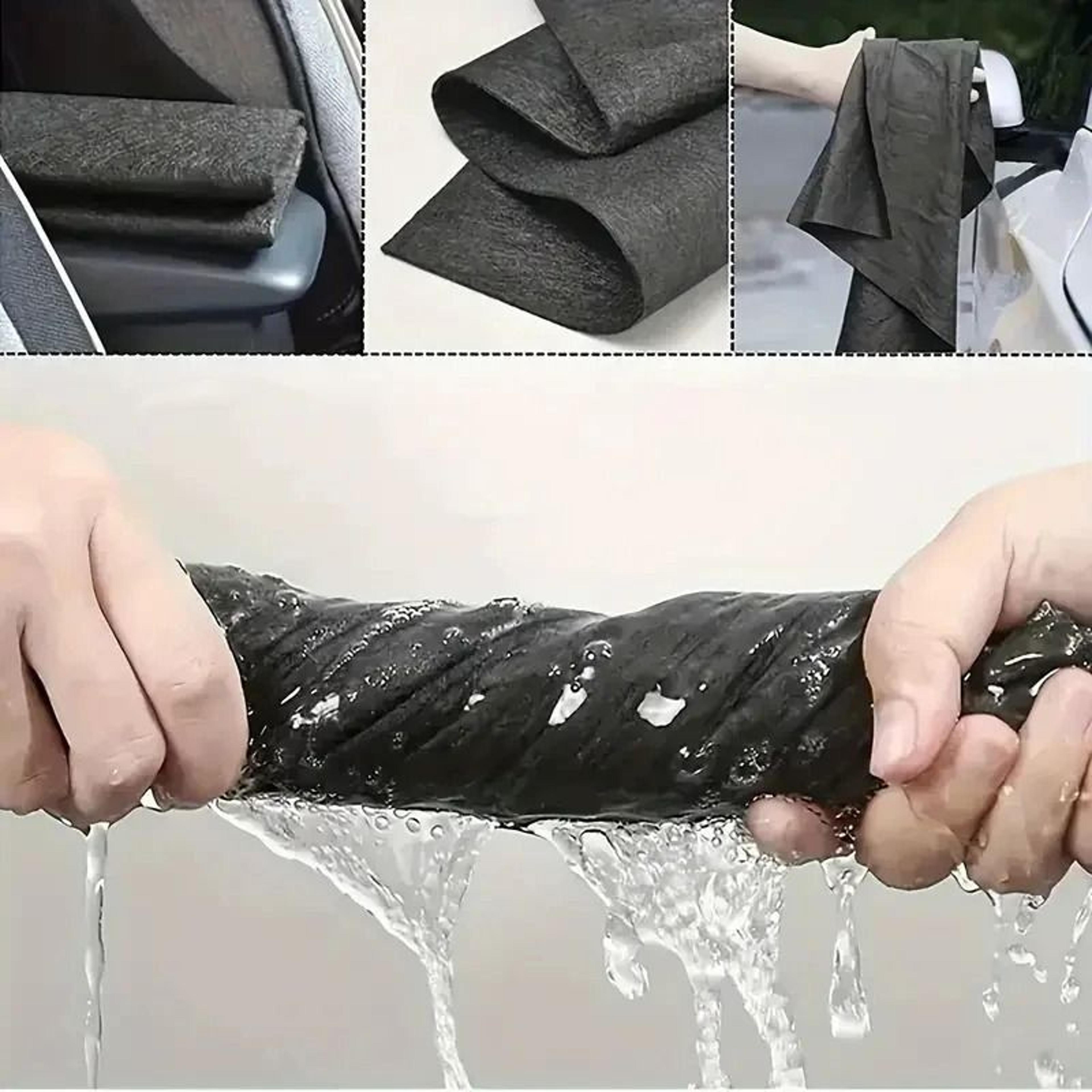 Magic Glass Cleaning Cloth  Thickened StreakFree Towel  Reusable DualSided Erase 4