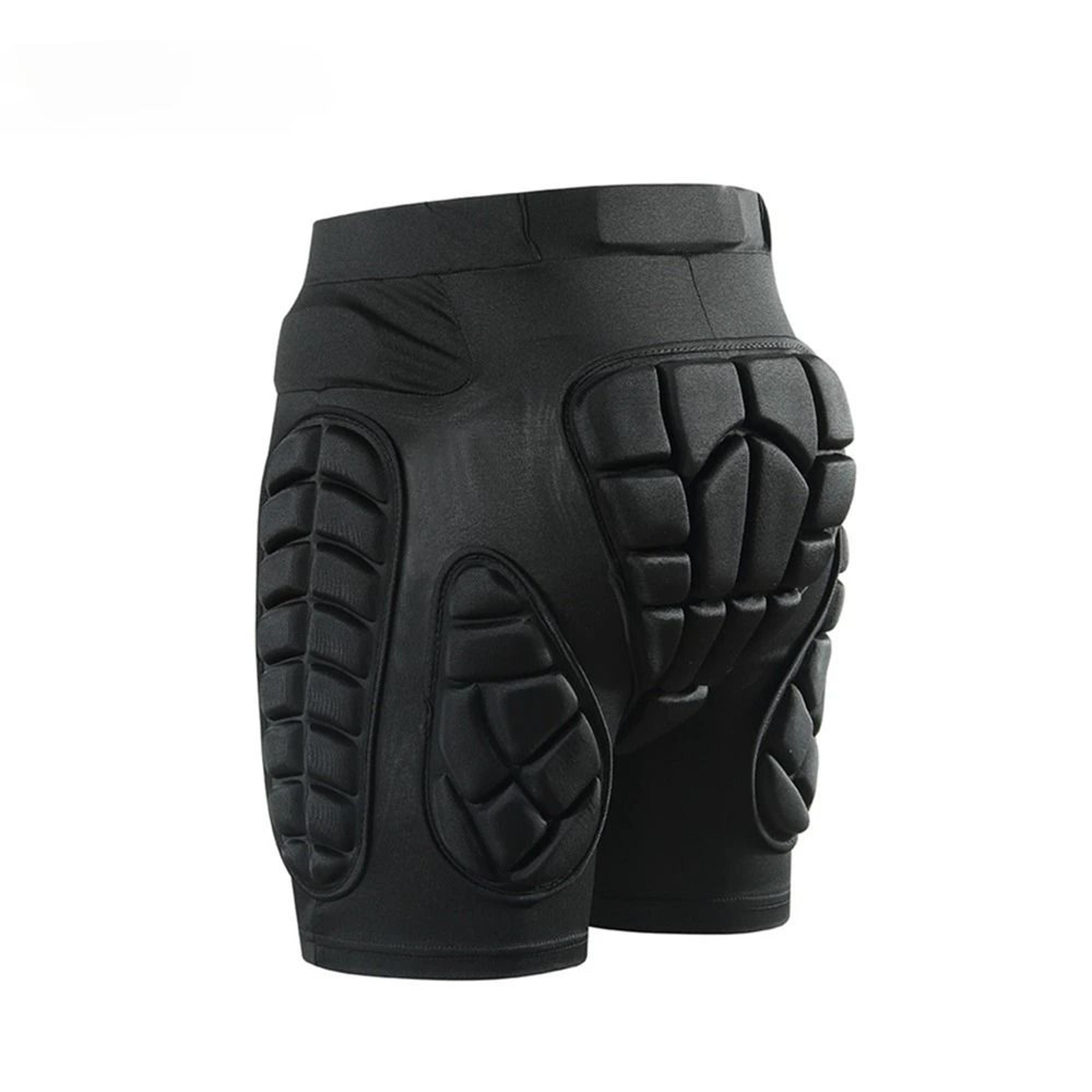 padded protective sports shorts – hip & tailbone armor for cycling, skiing, and skating