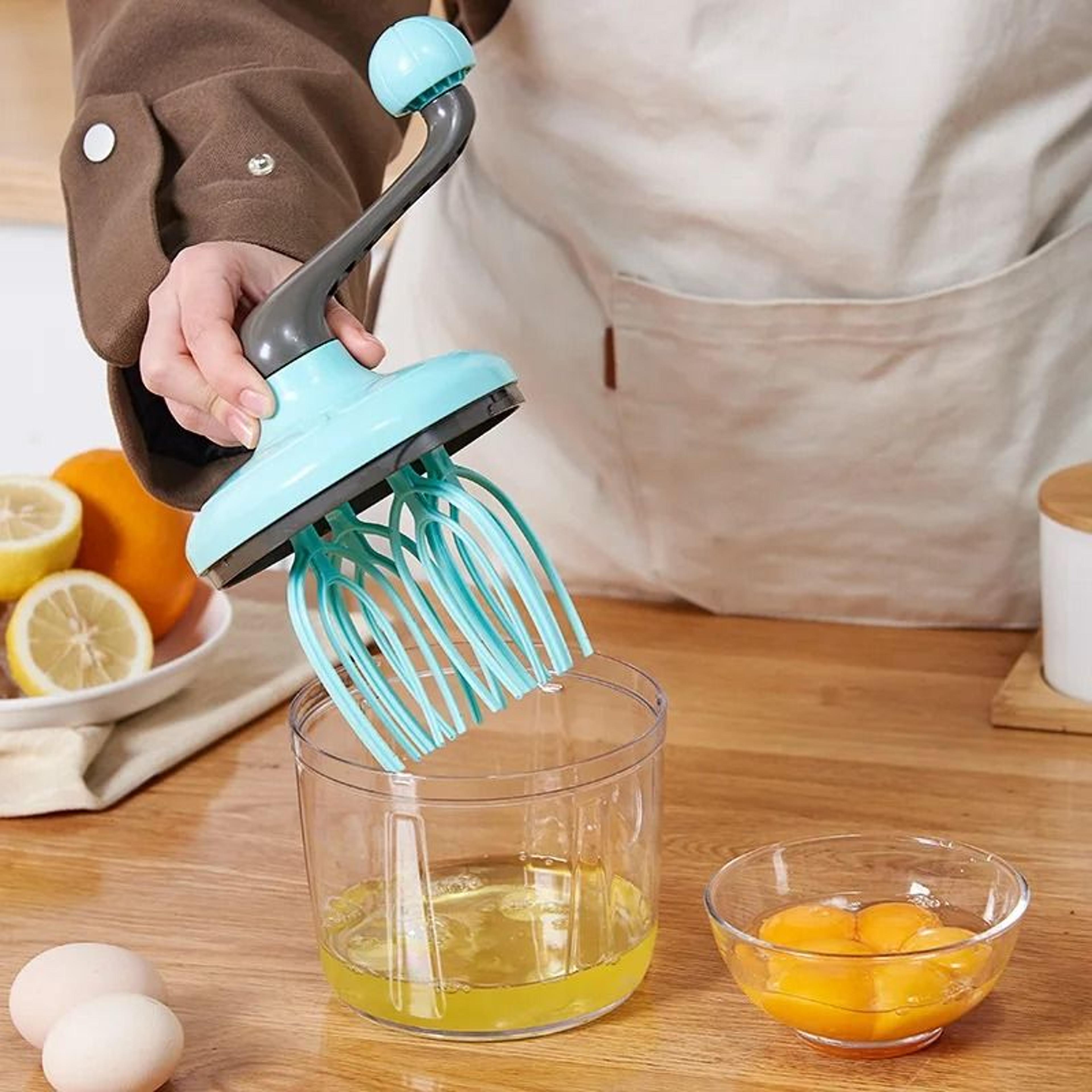 SemiAutomatic Manual Whisk  HighEfficiency Household Cake Baking Tool 1