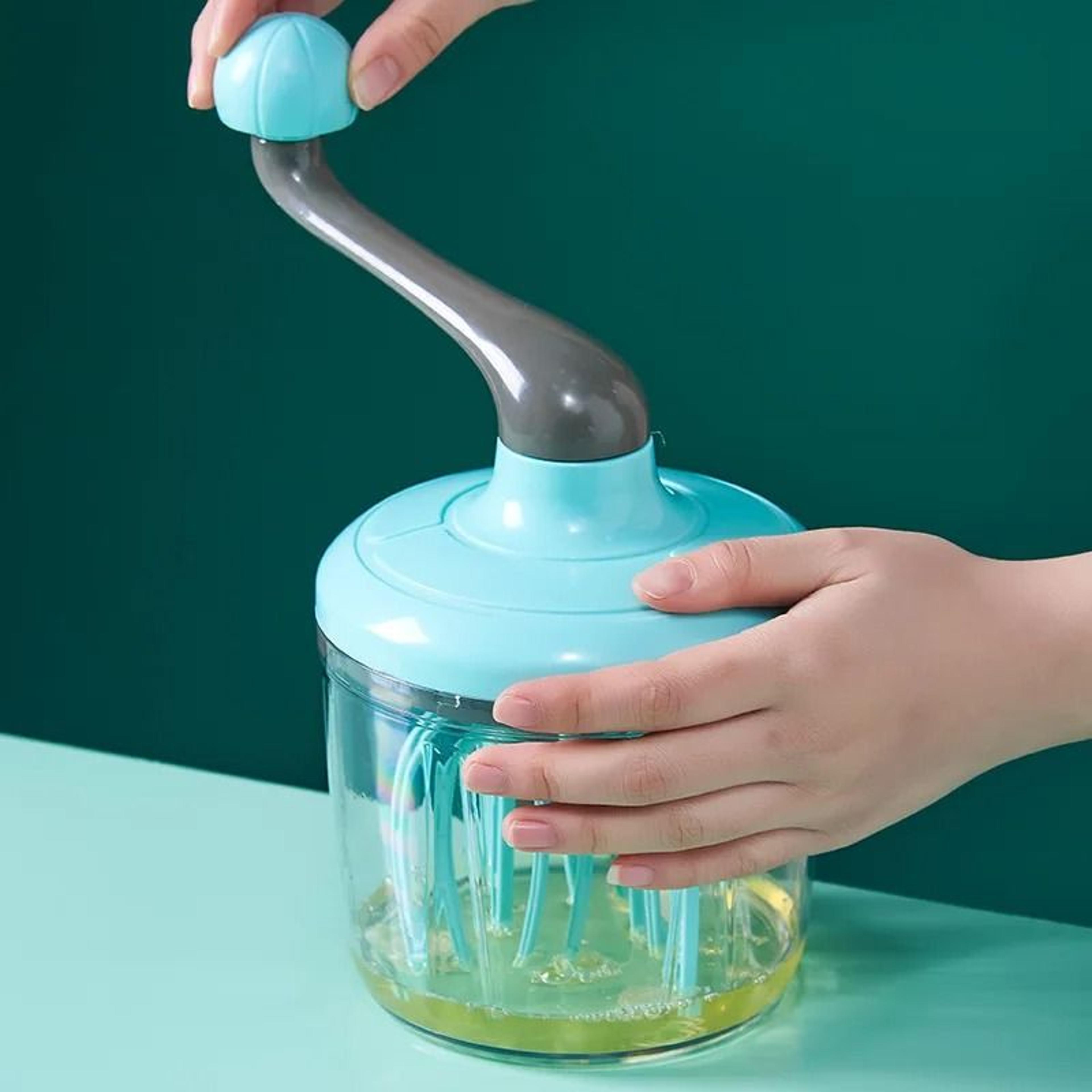 SemiAutomatic Manual Whisk  HighEfficiency Household Cake Baking Tool 2