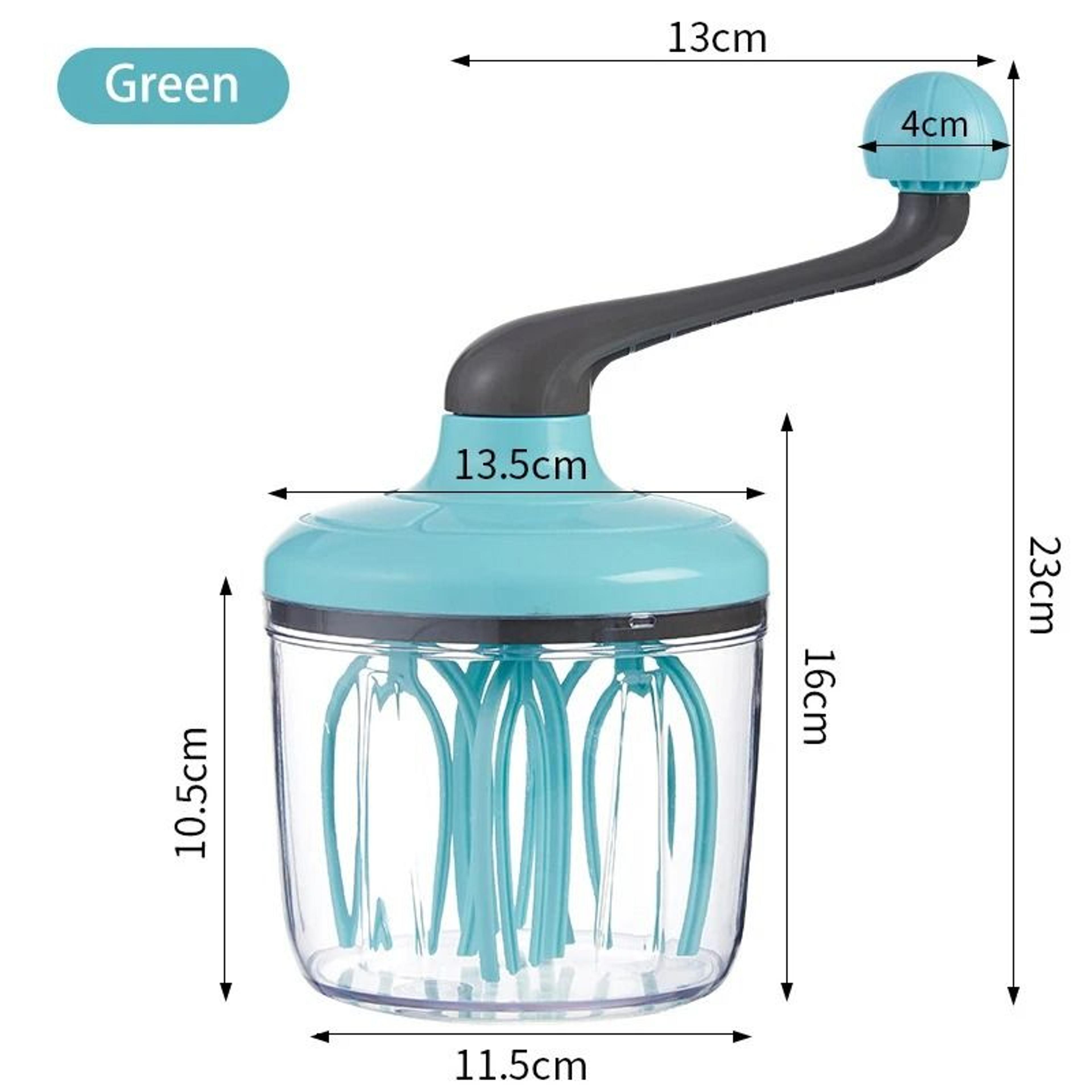 SemiAutomatic Manual Whisk  HighEfficiency Household Cake Baking Tool 8