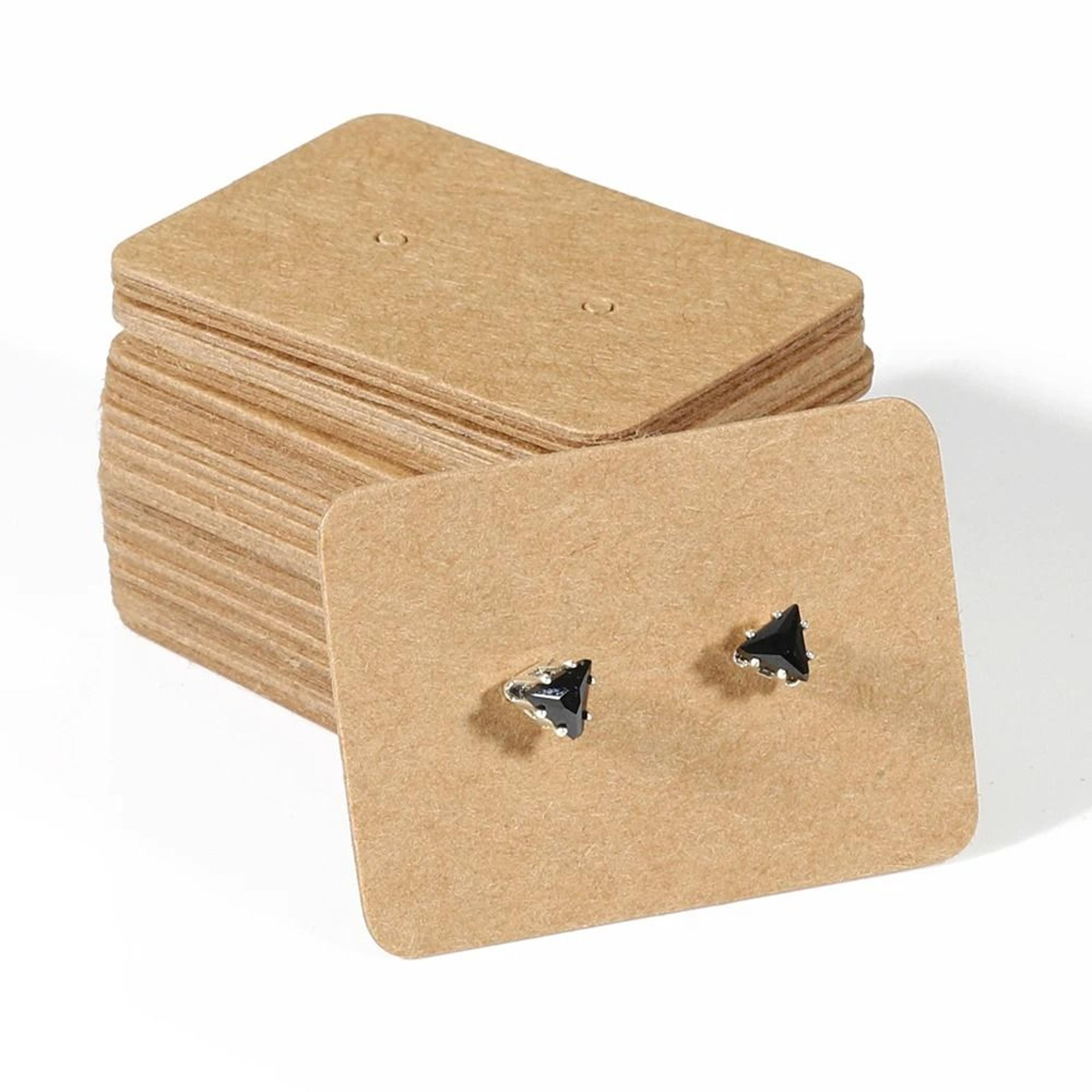 earring display cards – 50 pcs jewelry packaging set