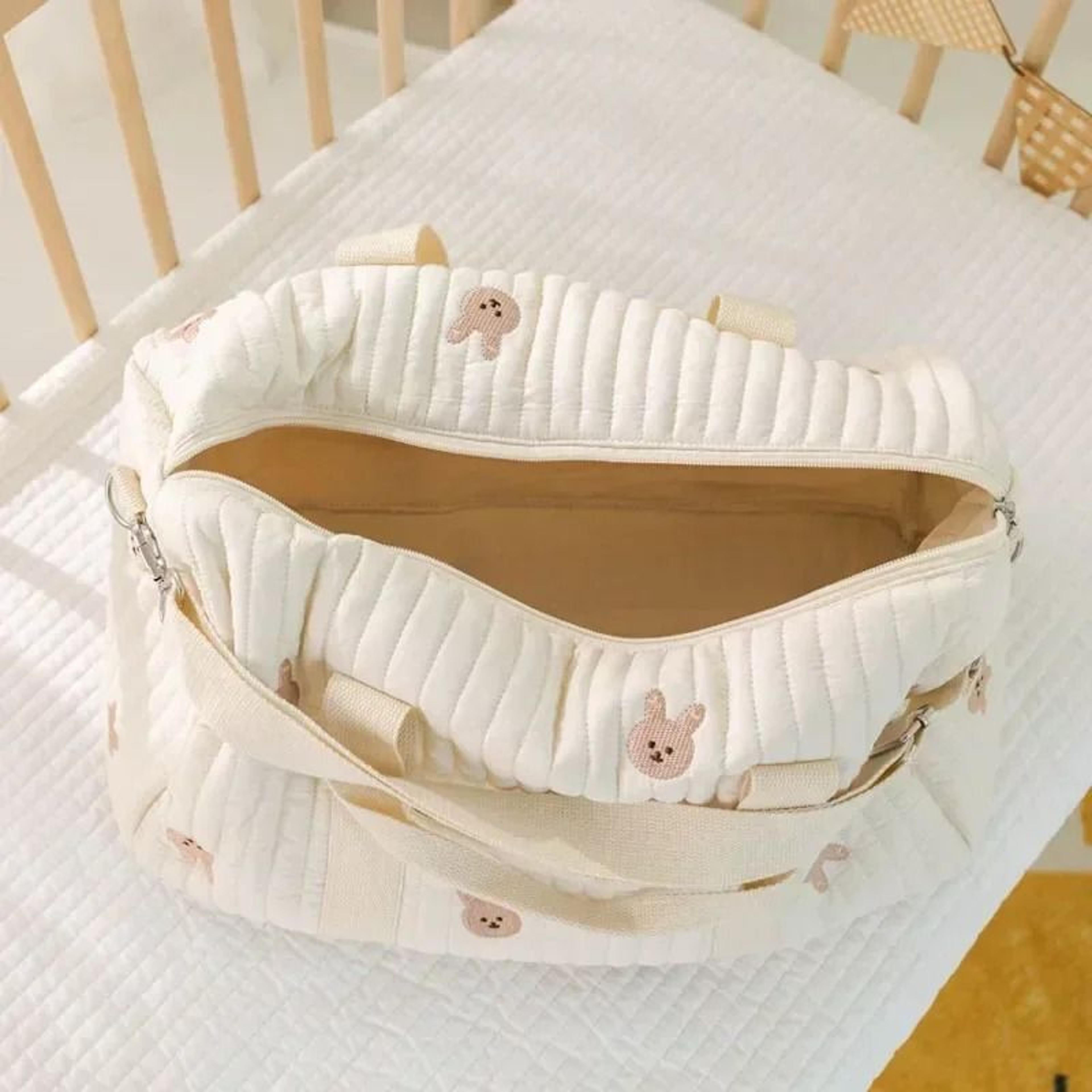 Bear Mommy Maternity Bag  MultiFunctional Diaper  Stroller Organizer 6