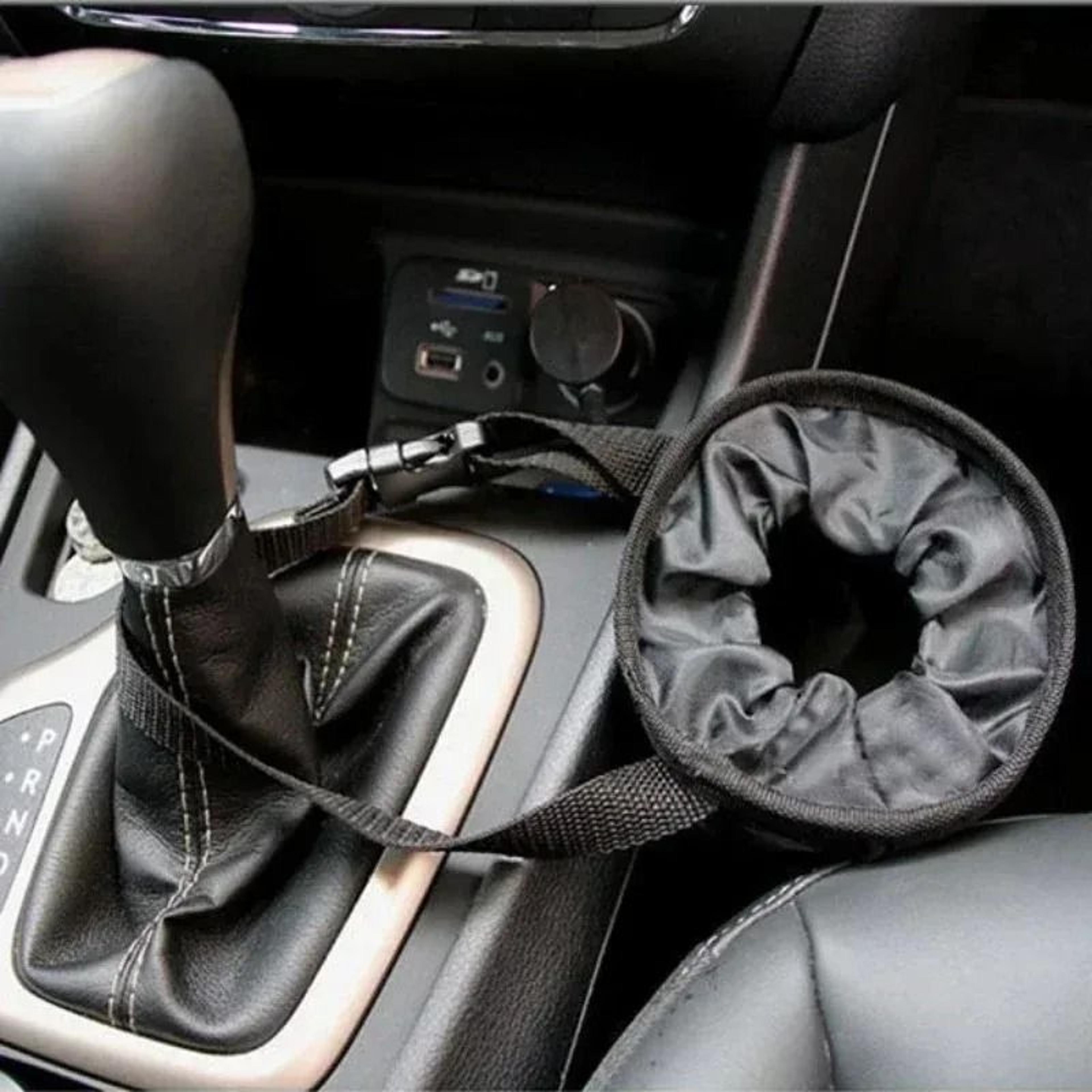 Universal Car Garbage Bag  Back Seat Headrest Trash Can 4