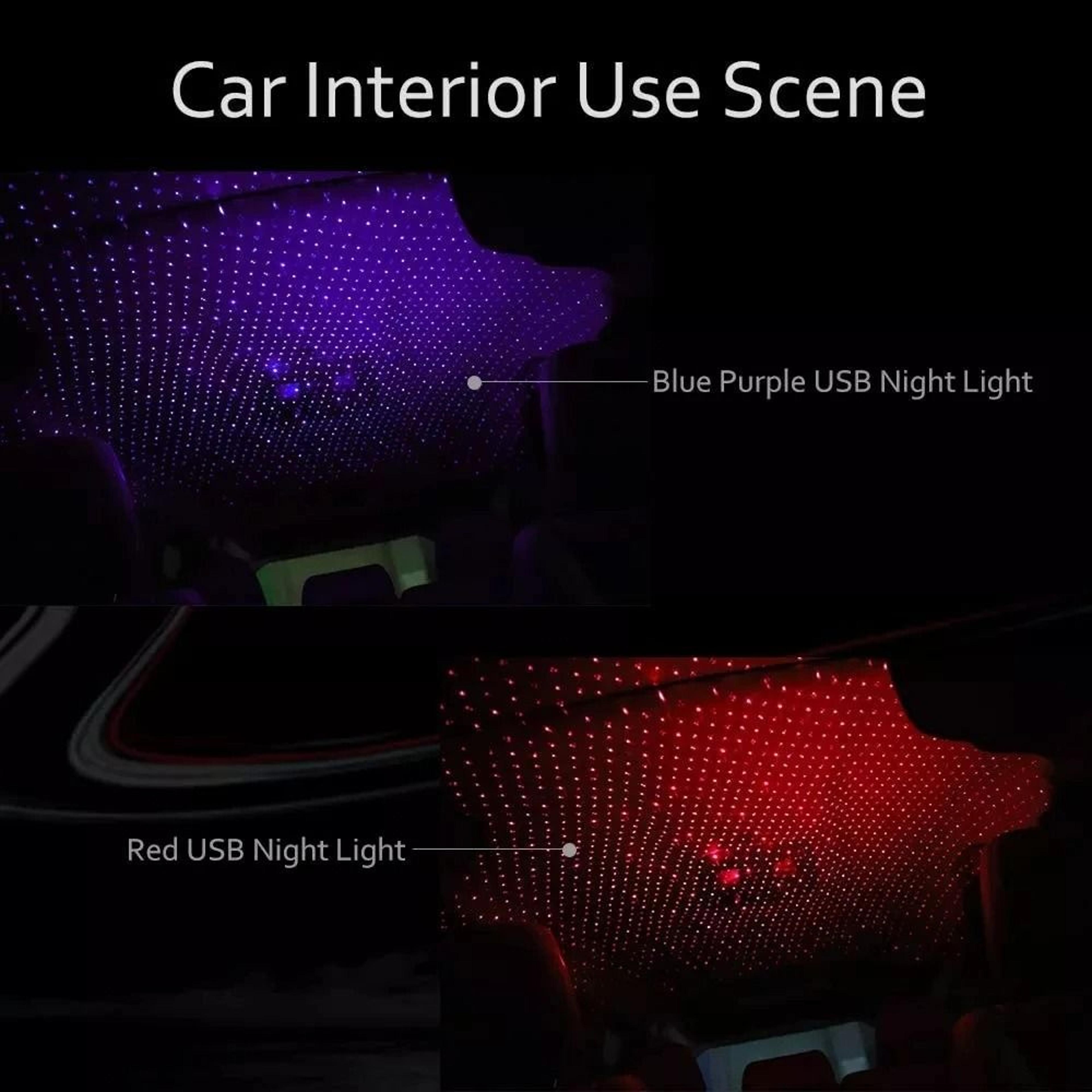 Romantic LED Starry Sky Night Light  USB Powered Galaxy Star Projector 4