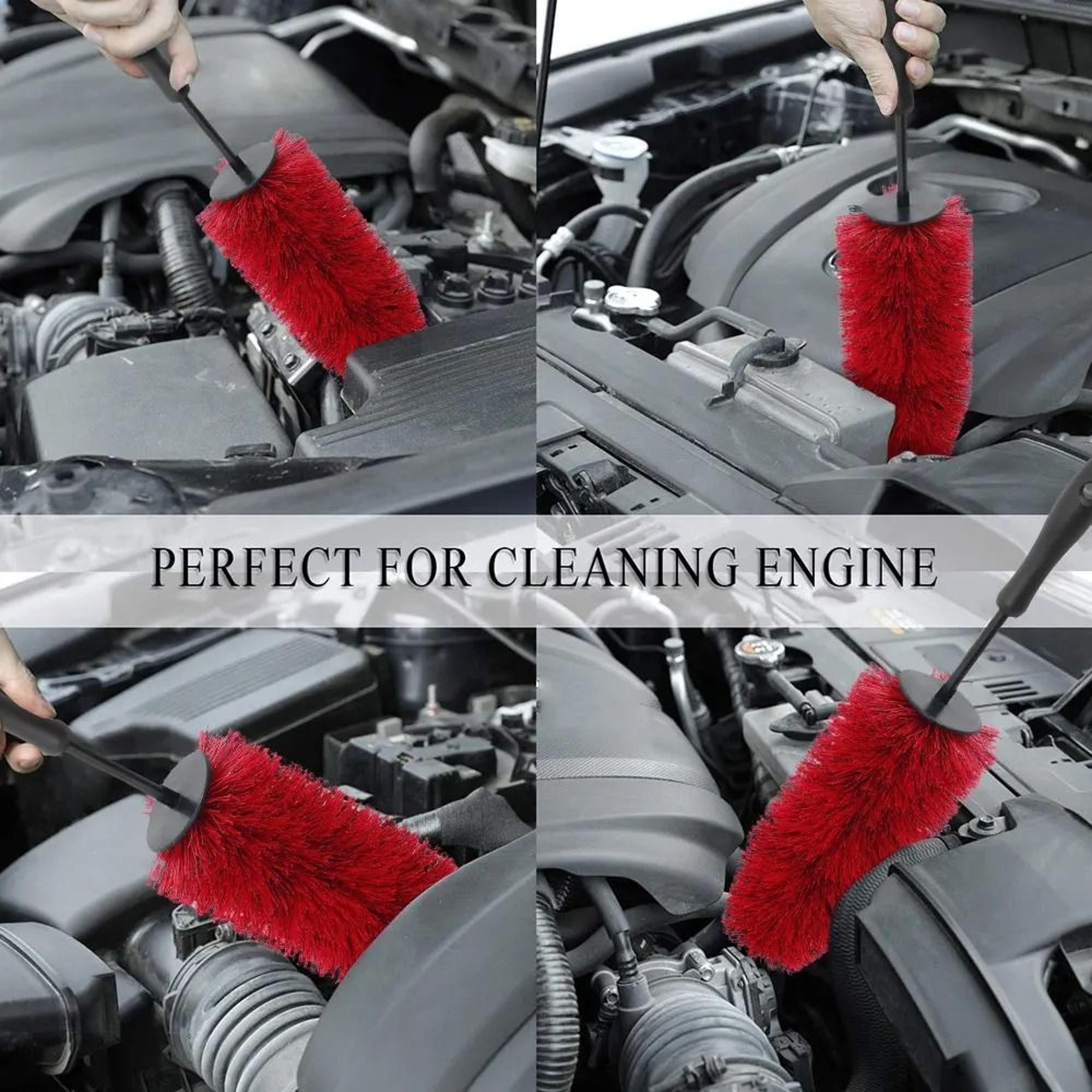 SoftBristle Wheel  Rim Detailing Brush 4