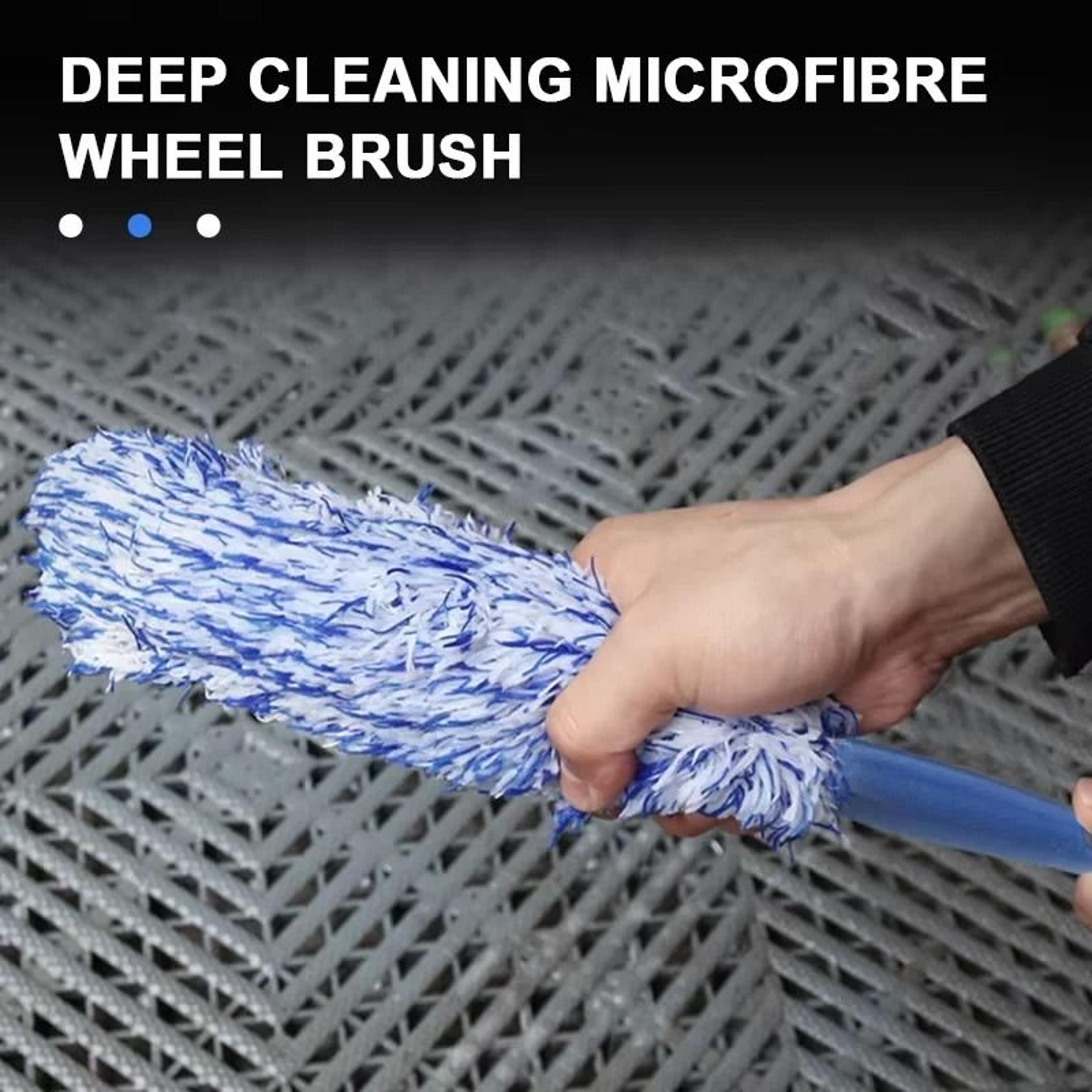 Plush Car Wheel  Rim Cleaning Brush 3