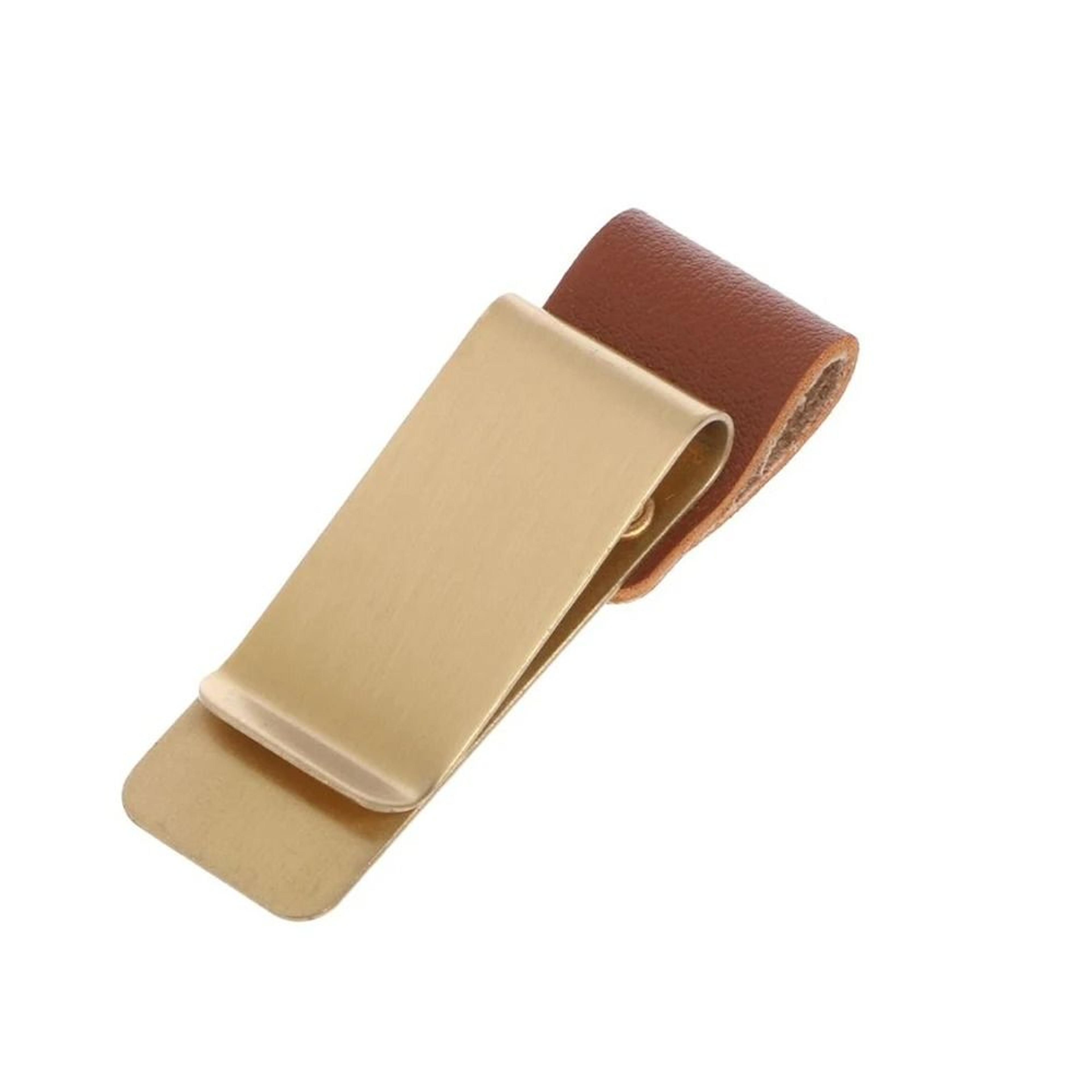 Retro Leather Pen Loop With Metal Security Clip  Vintage Journal Pencil Holder  Bookmark For Premiu 6