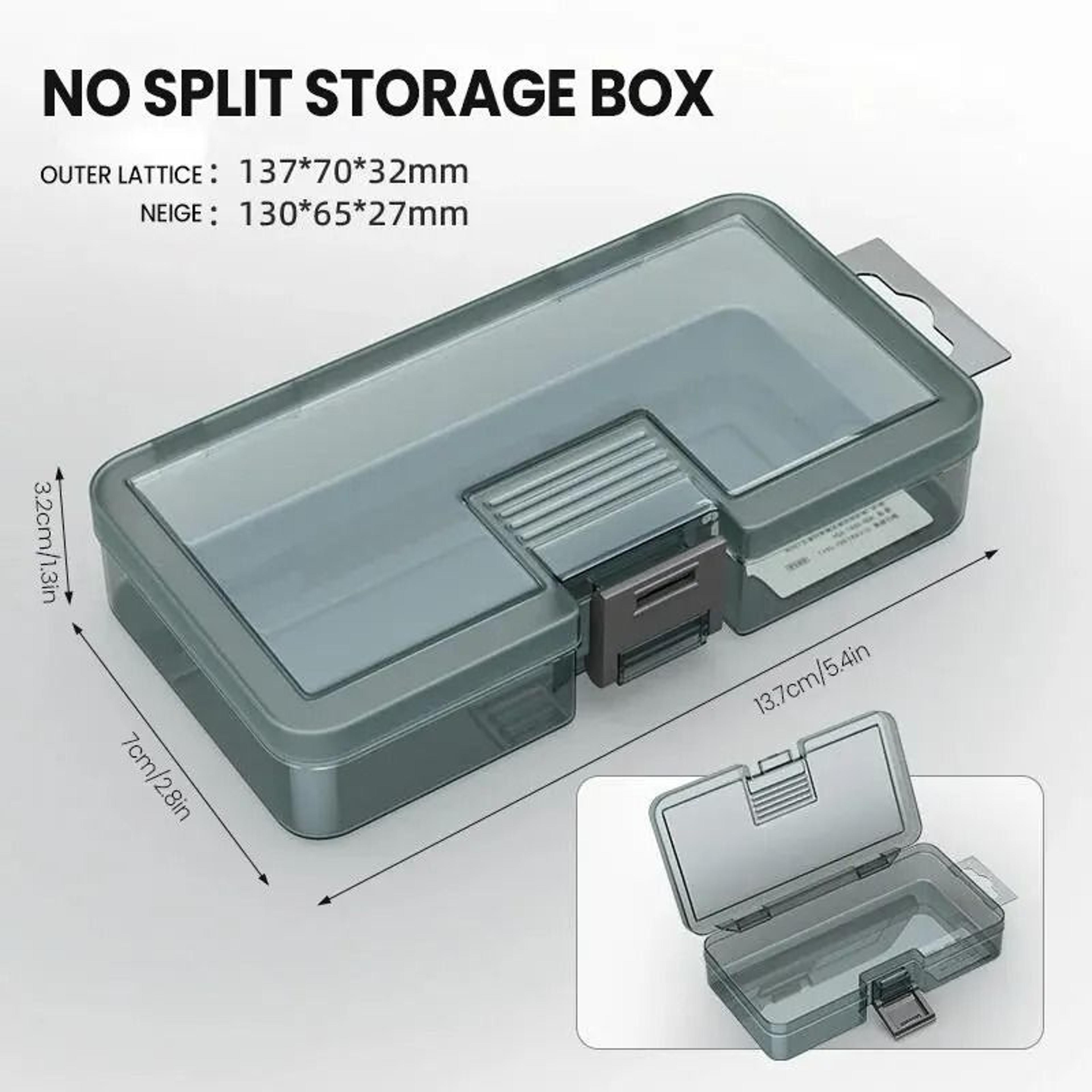 Thickened Grid Tool  Parts Storage Box 8