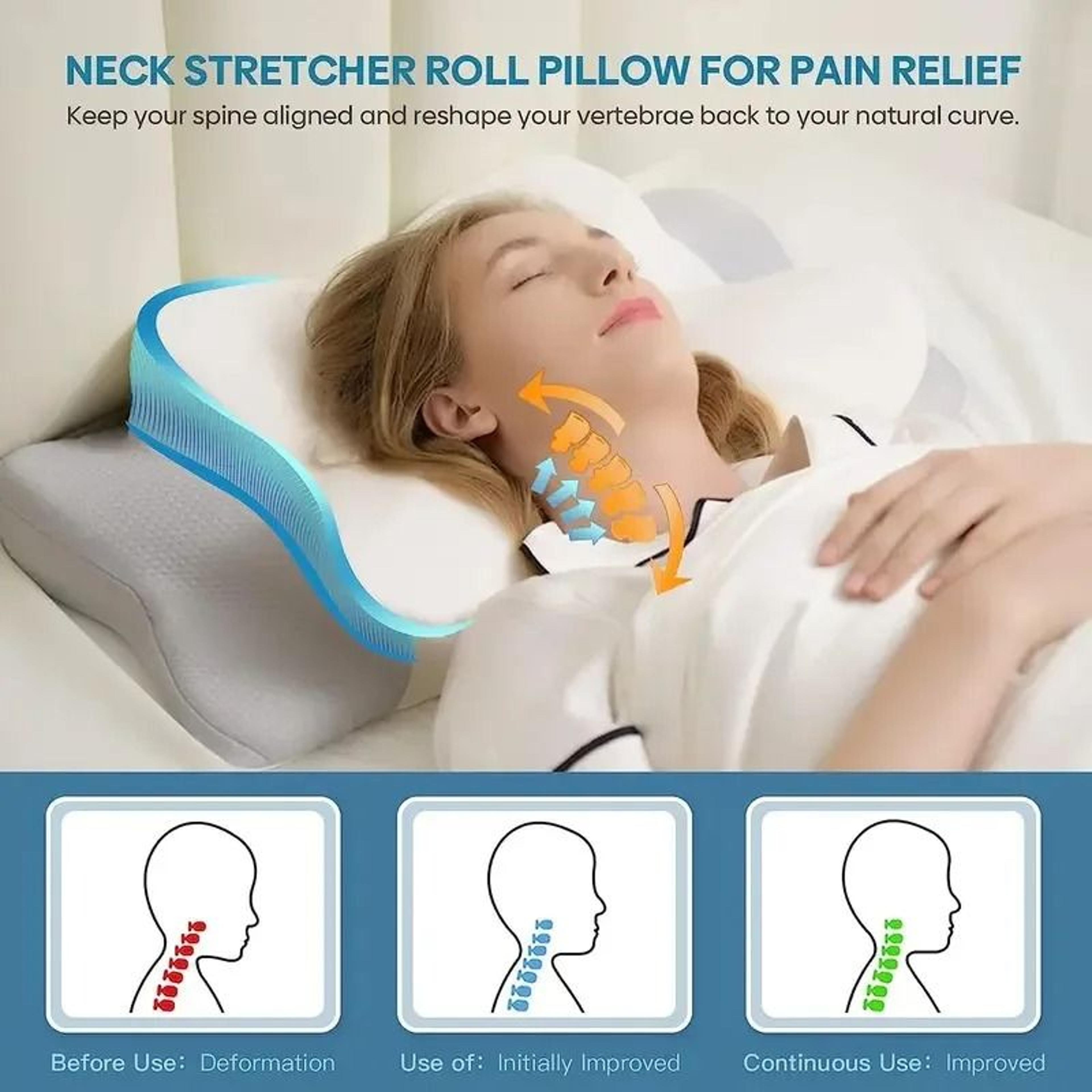 Odorless Orthopedic Memory Foam Pillow 1