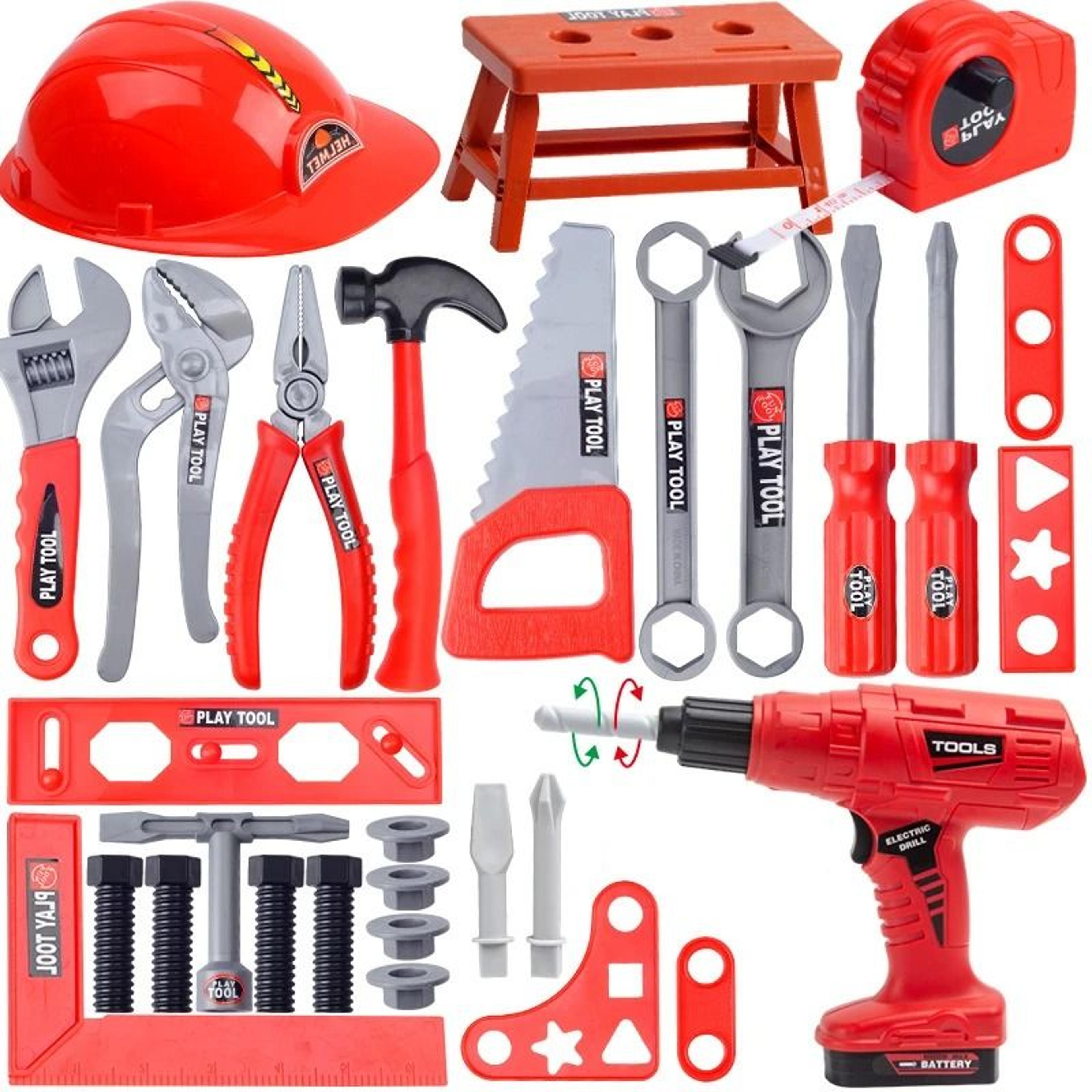 Childrens Engineer Simulation Repair Tool Kit  Interactive Builder Playset 2