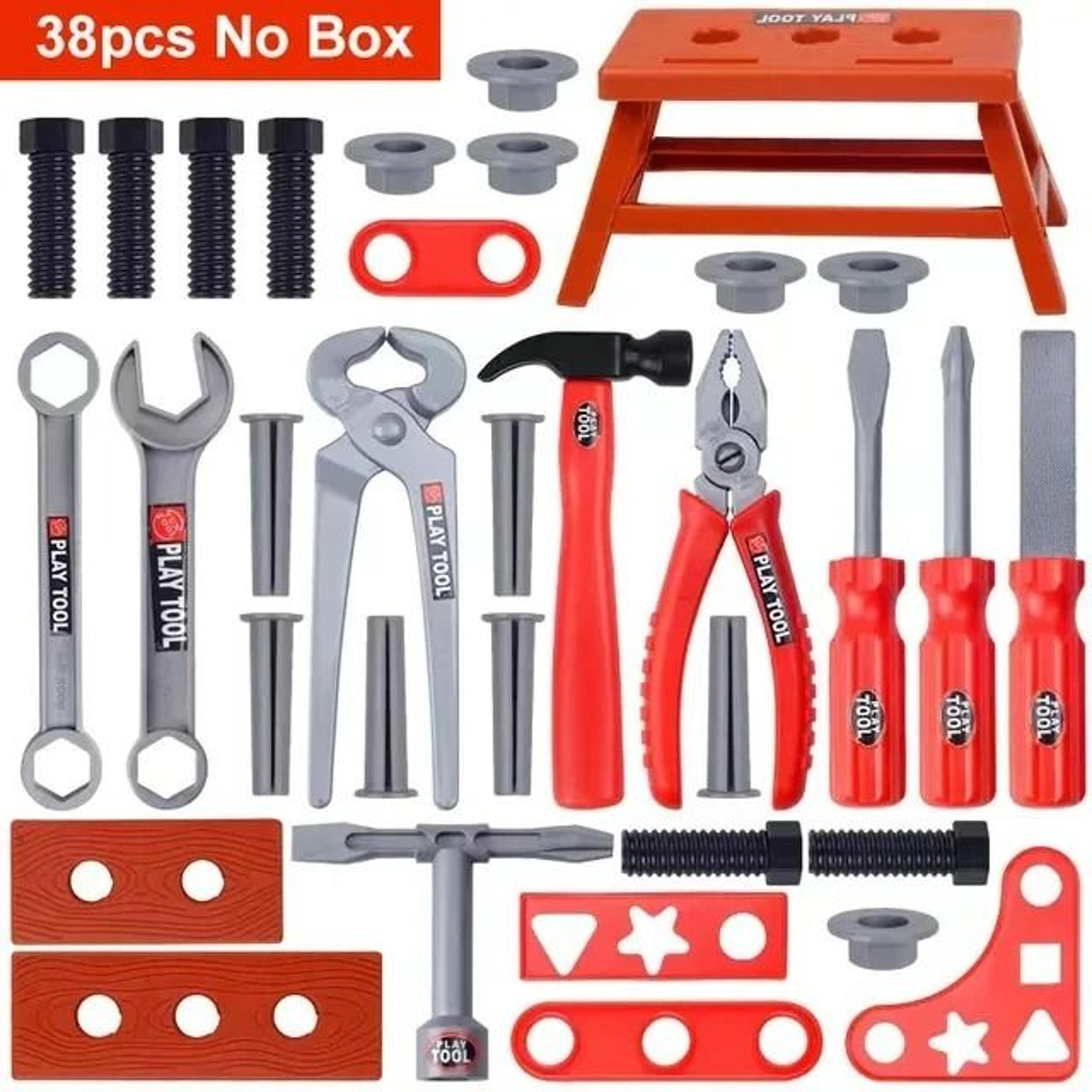 Childrens Engineer Simulation Repair Tool Kit  Interactive Builder Playset 8