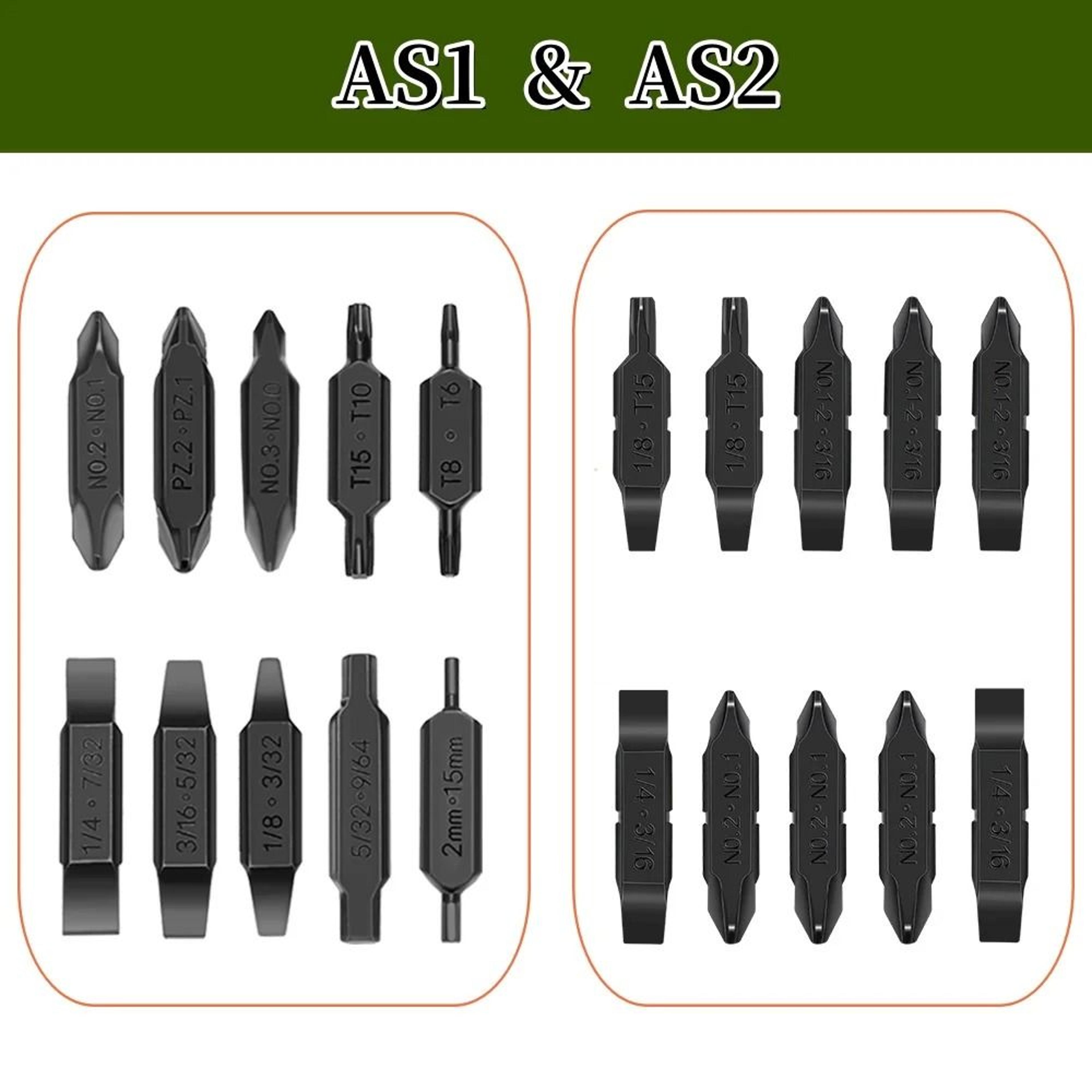 20Piece Hex Bit Accessory Kit  MultiTool Screwdriver Extension Set 6