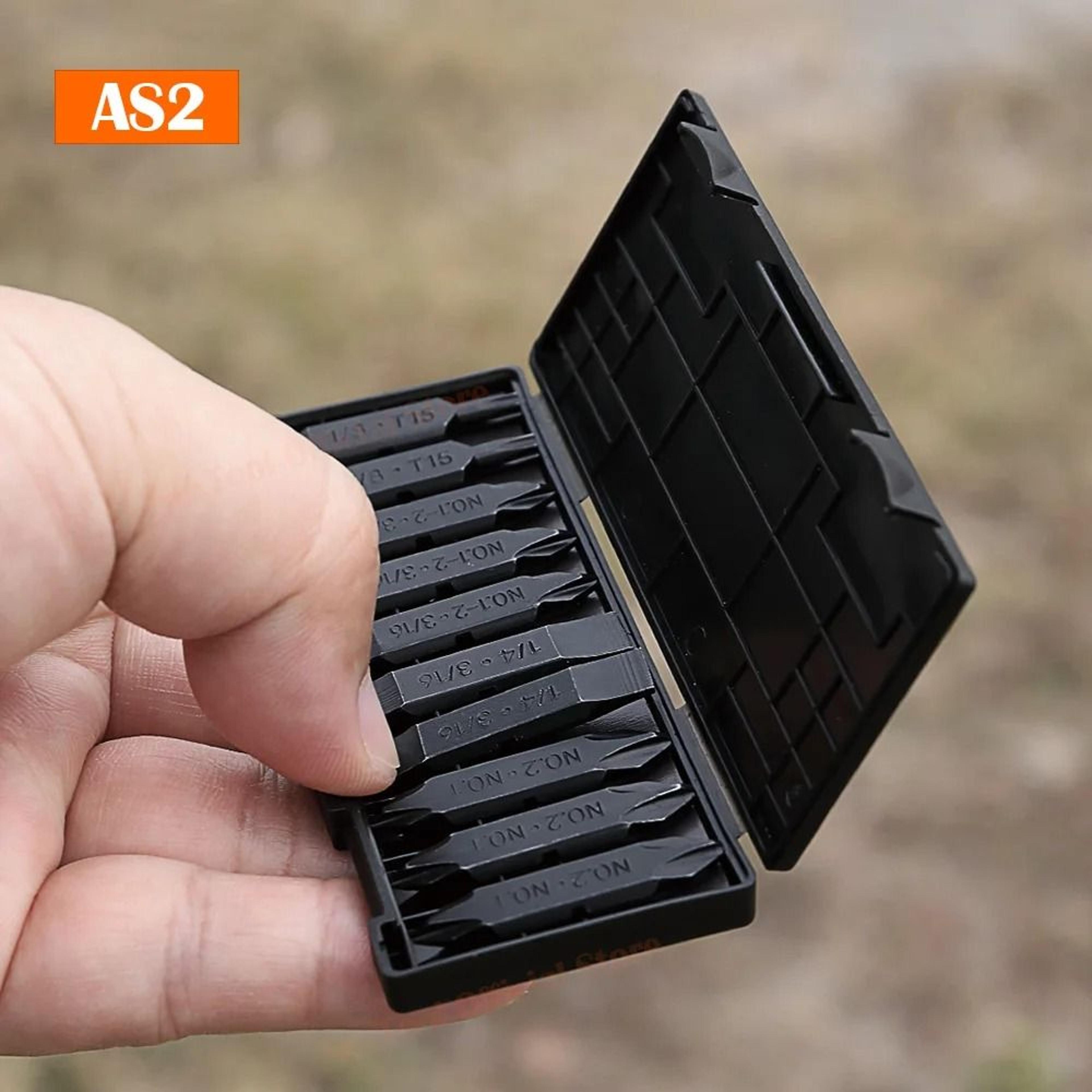 20Piece Hex Bit Accessory Kit  MultiTool Screwdriver Extension Set 8