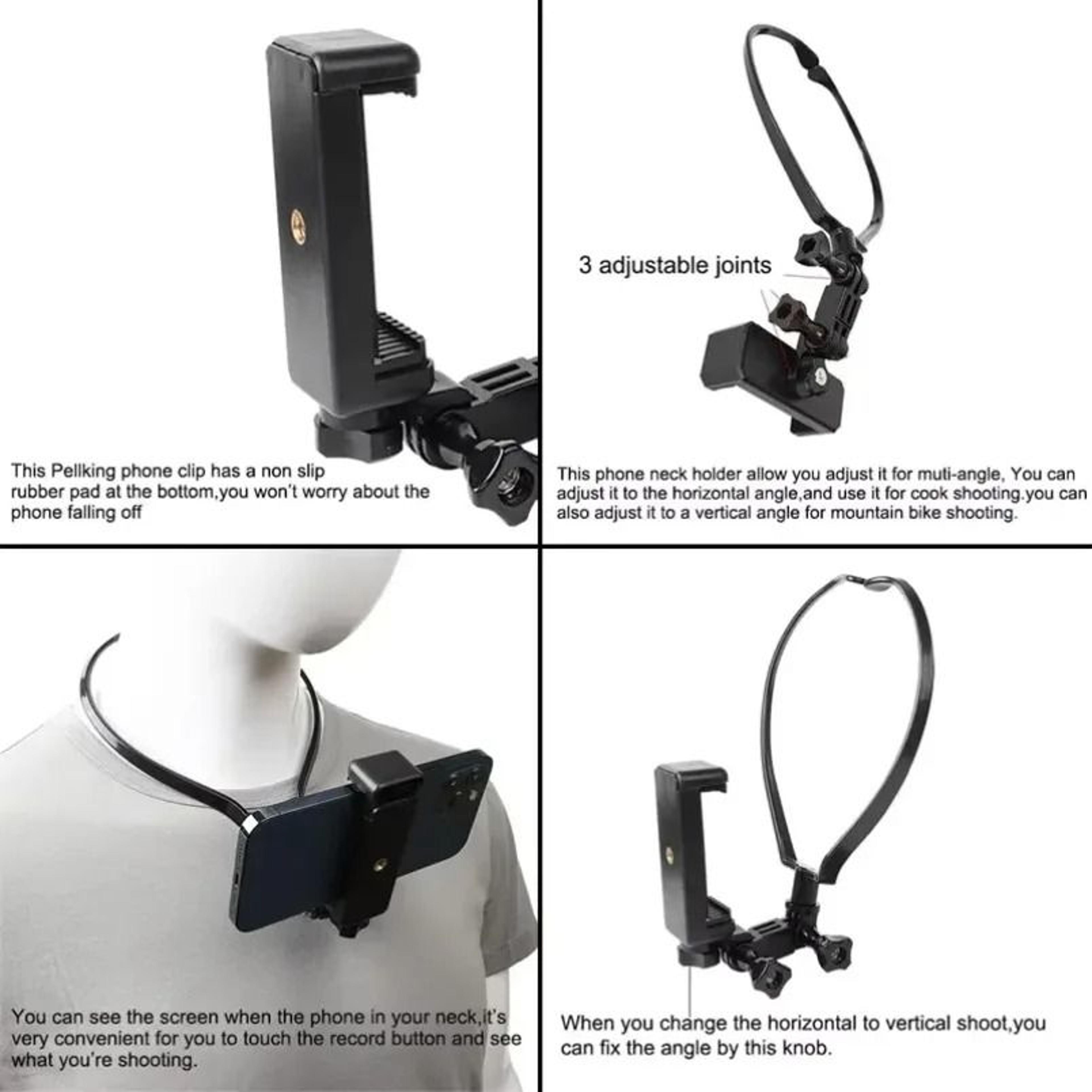 NeckHanging POV Phone Holder  FirstPerson View Action Bracket 1
