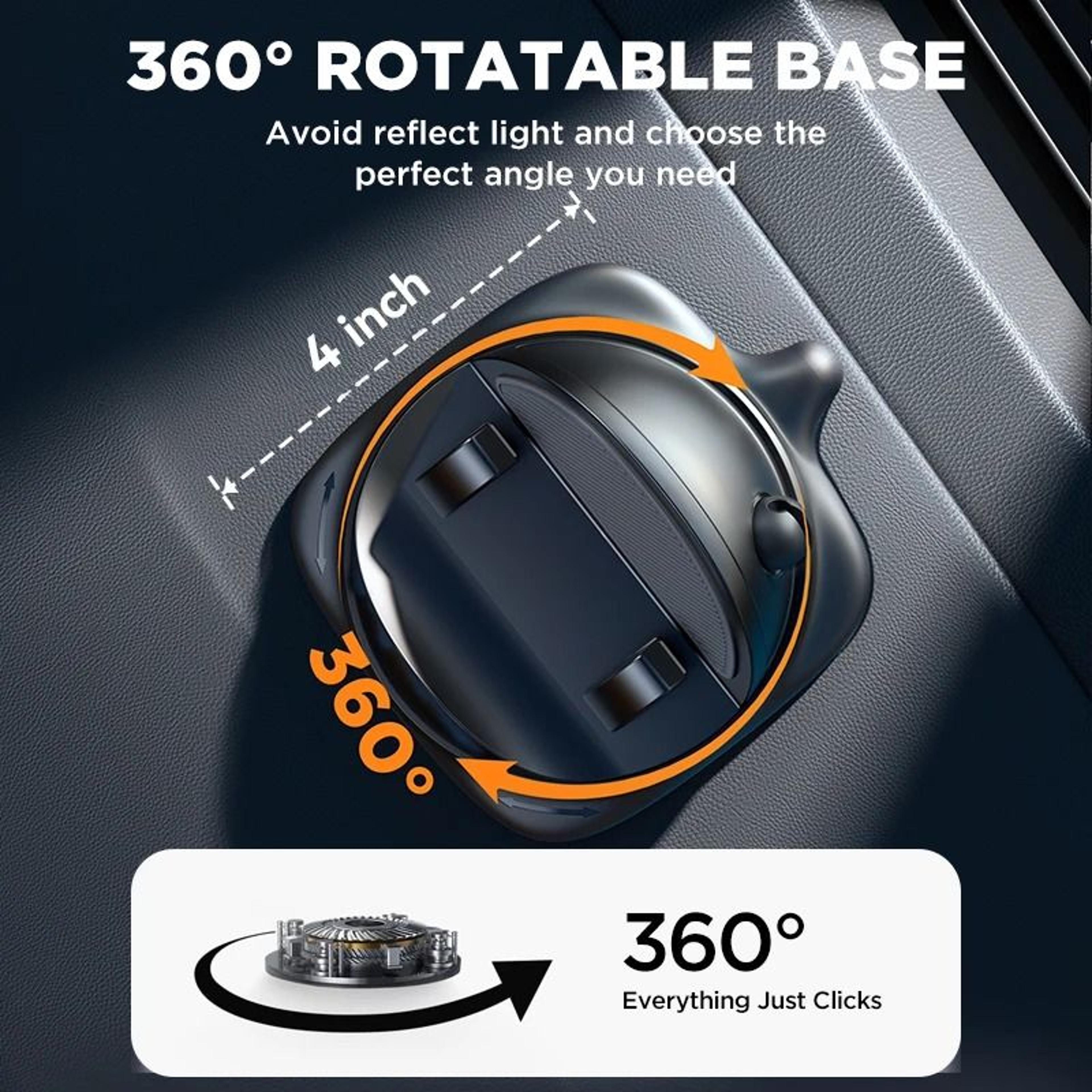 Universal Dashboard Phone Holder  Upgraded Reusable Silicone AntiSlip Pad 6