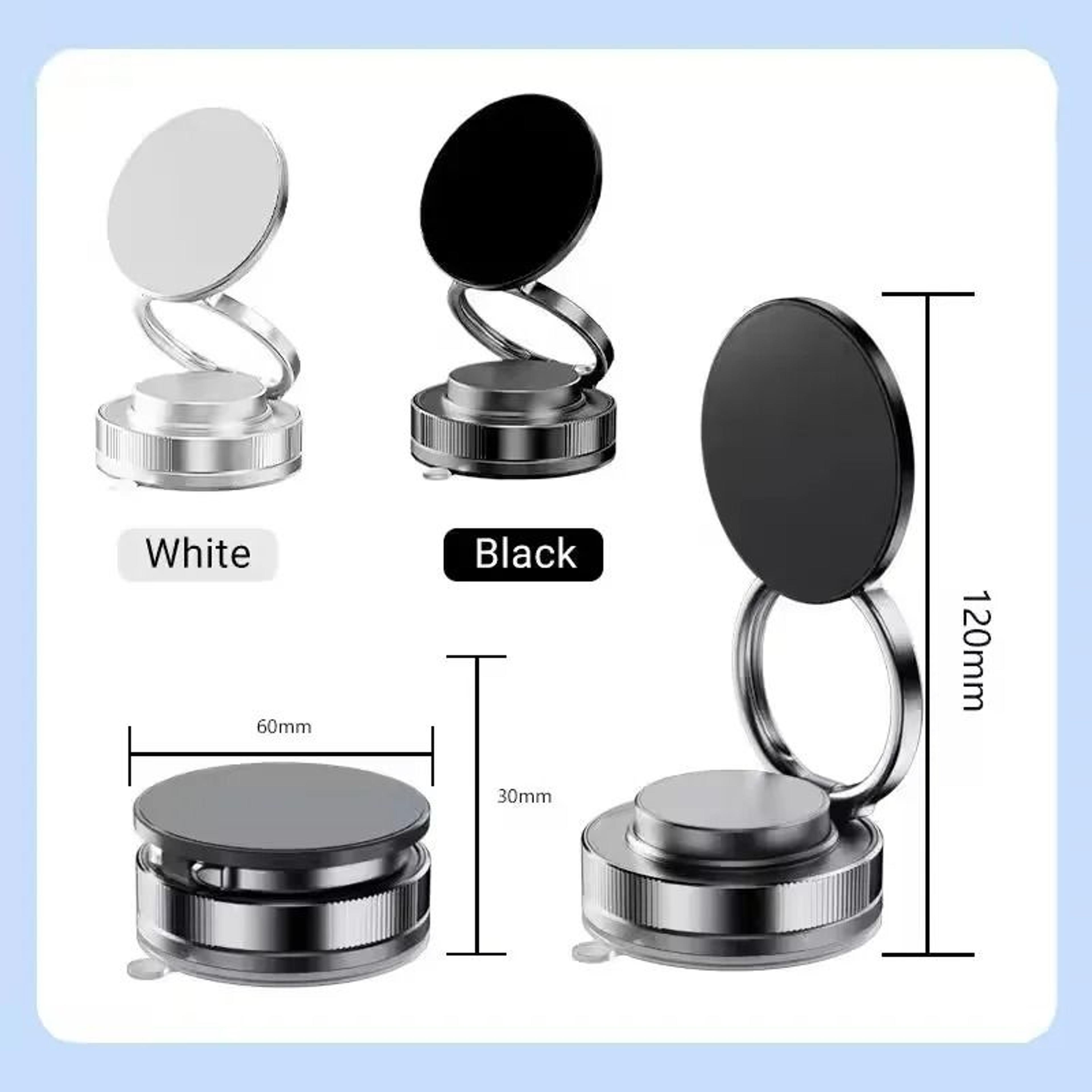 Vacuum Magnetic Car Mount  360 Rotatable Suction Cup Stand 4