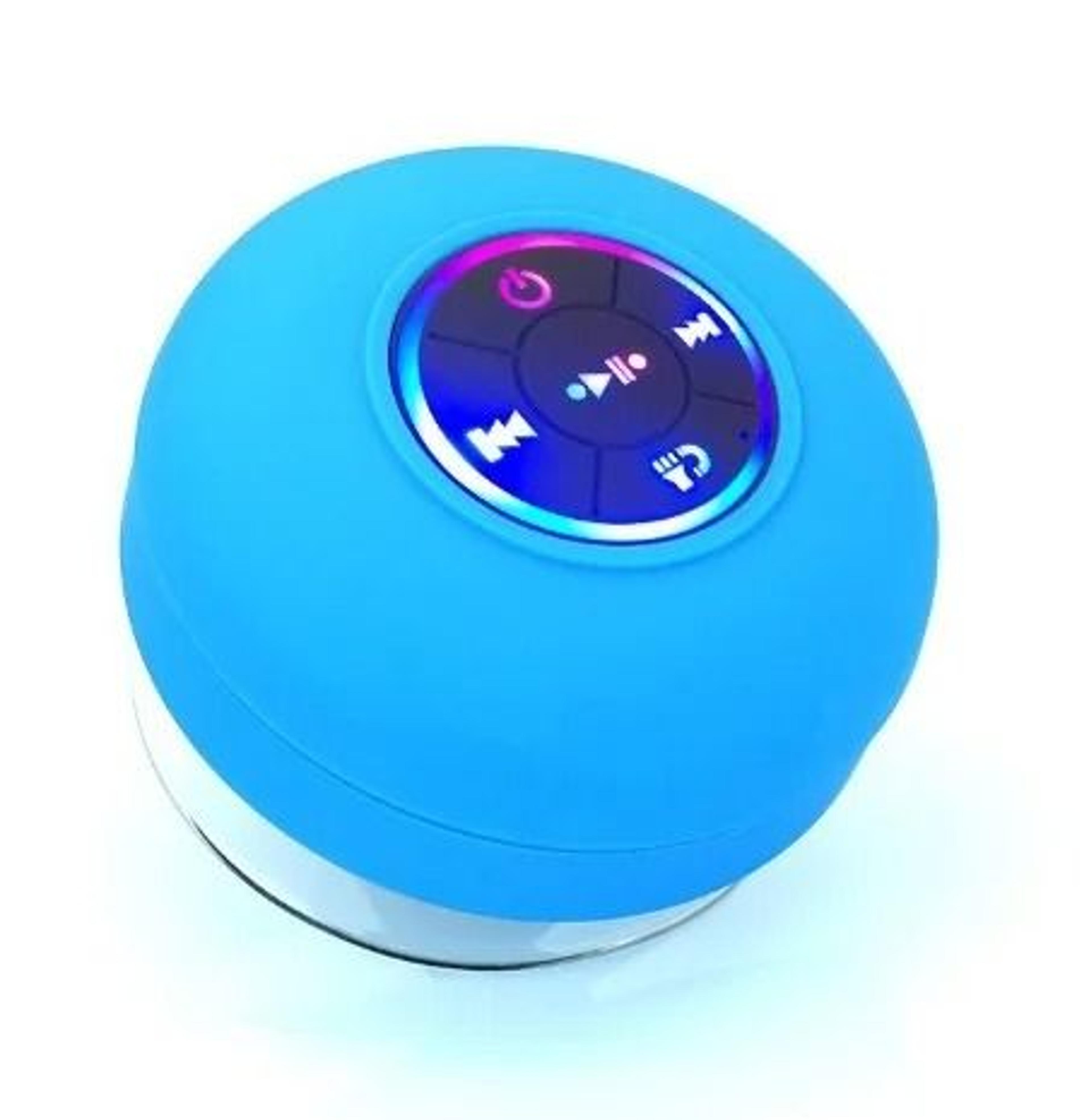 Waterproof Bluetooth Speaker  HighImpact Bathroom  Outdoor Suction Mount 8