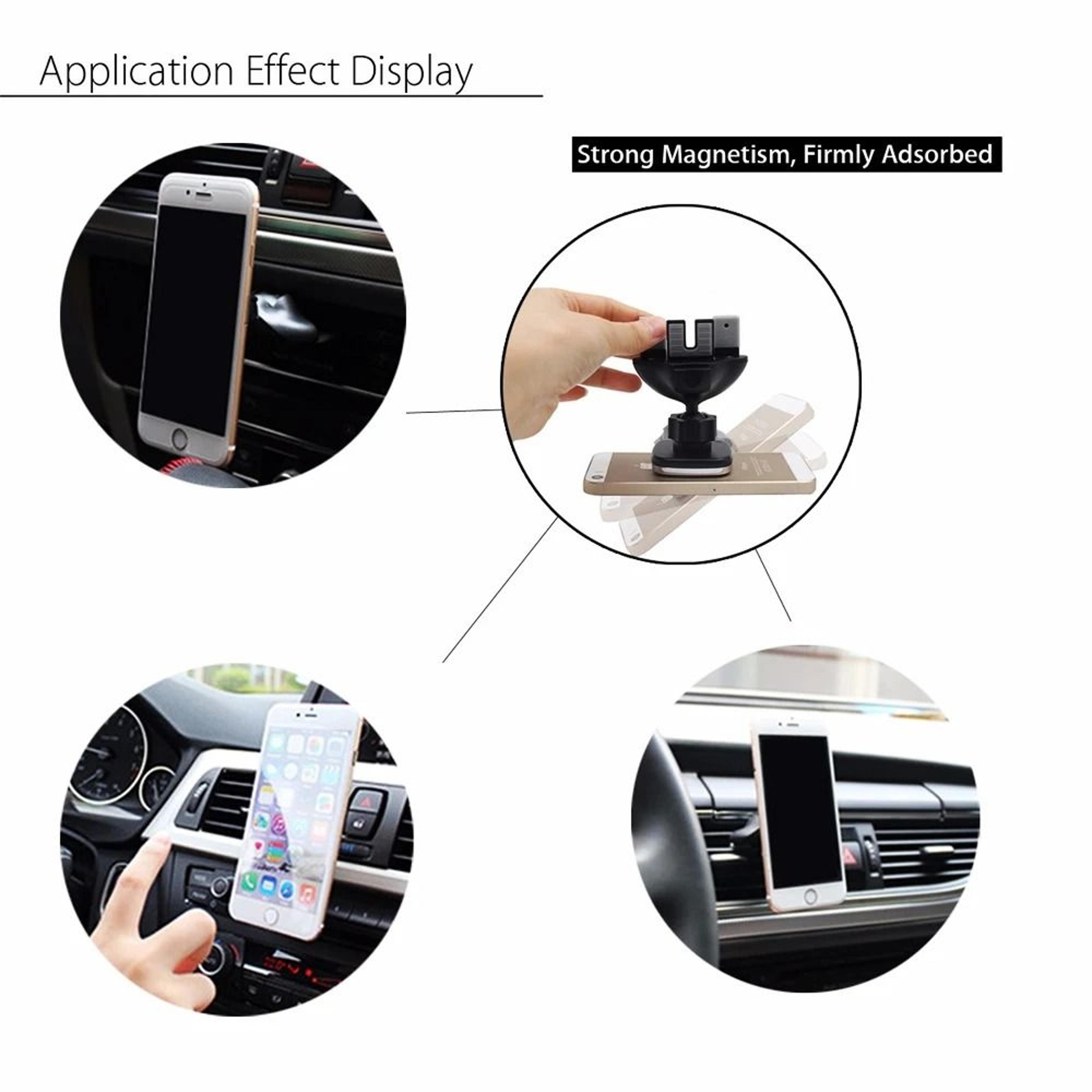 Magnetic Car CD Slot  Air Vent Mount  HeavyDuty Universal Navigation Bracket 4