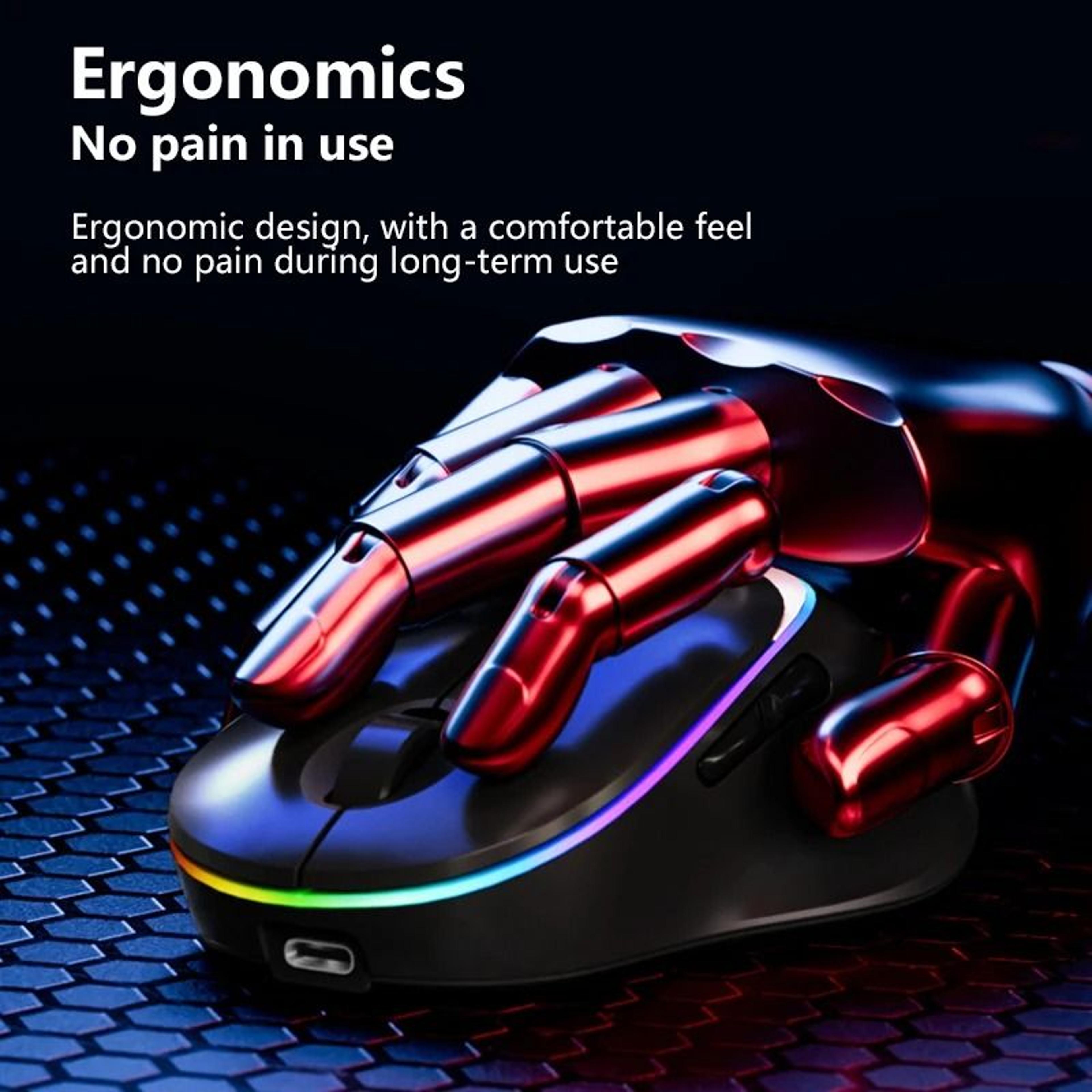 TripleChannel LightEmitting Wireless Mouse 4