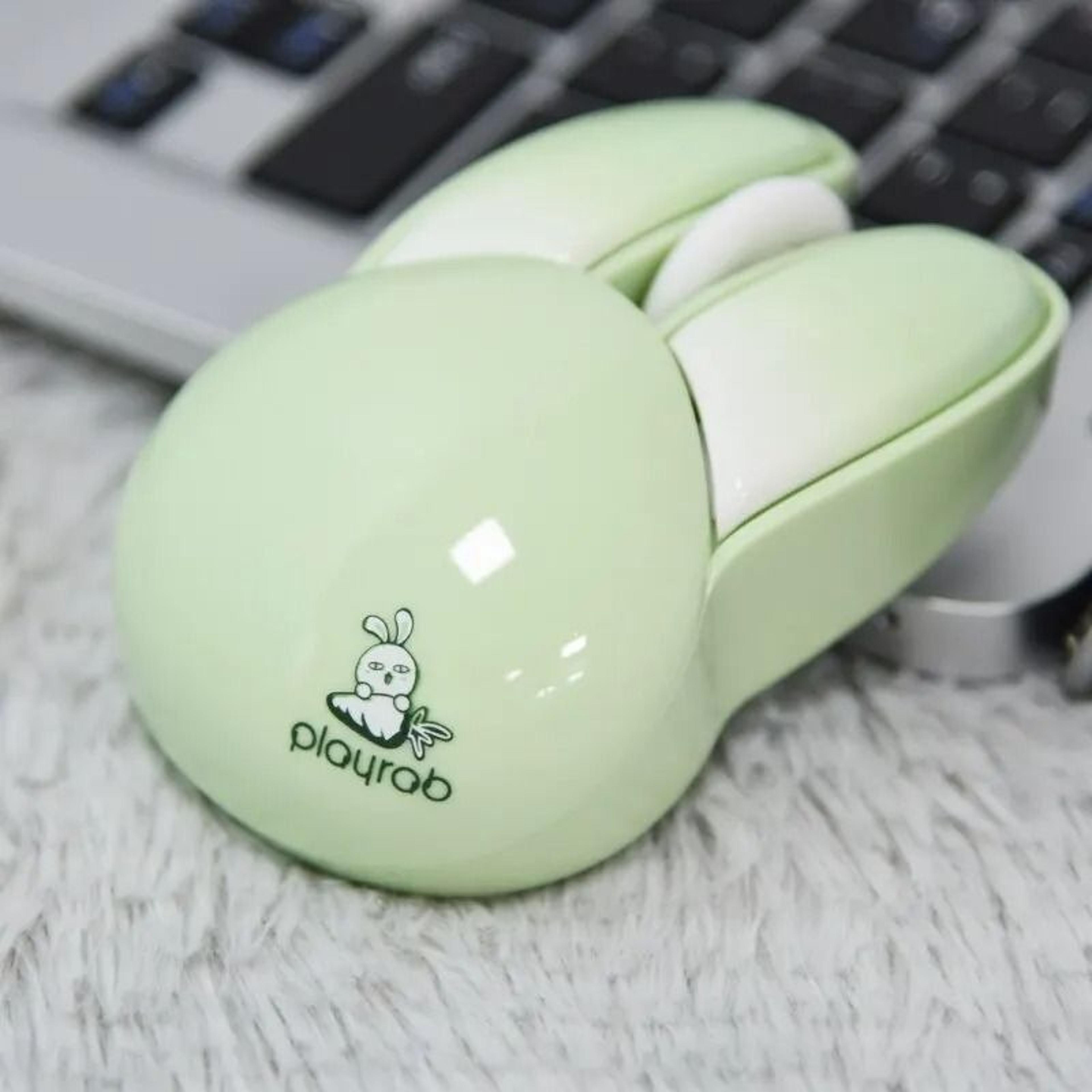 Cute Rabbit Silent Wireless Mini Mouse 8
