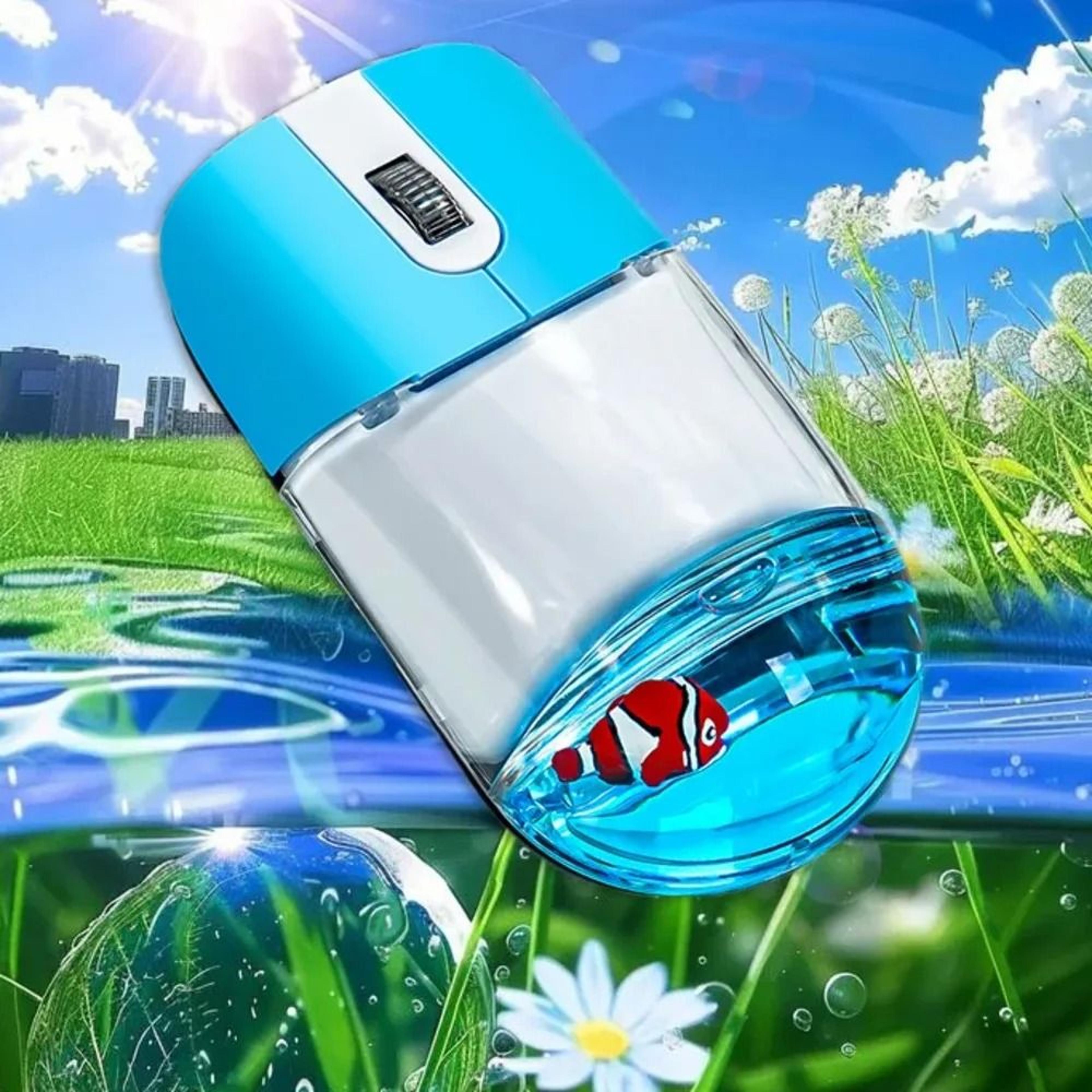 Creative Floating Aquarium DualMode Wireless Mouse 6