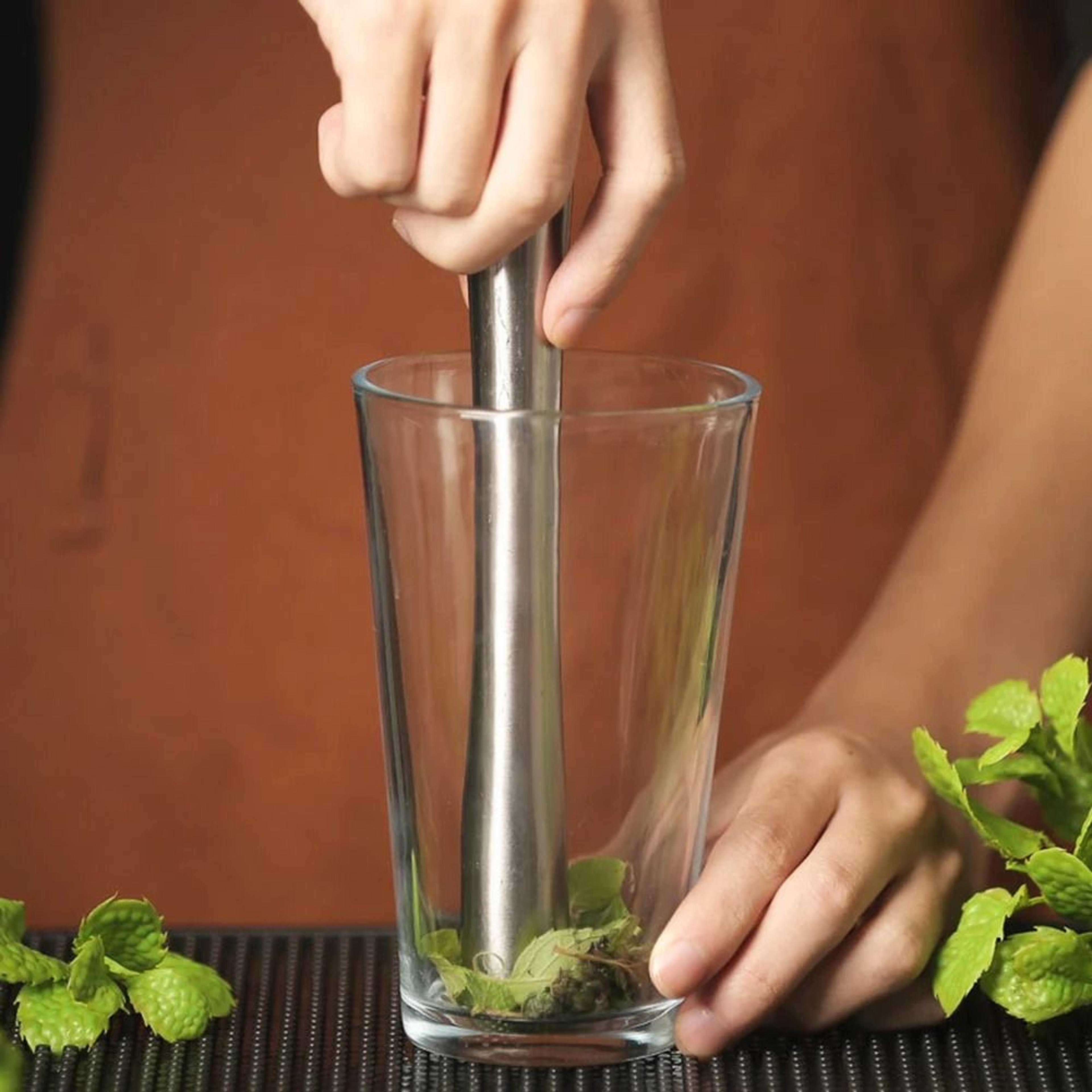 Stainless Steel Cocktail Muddler  Mixing Tool 2
