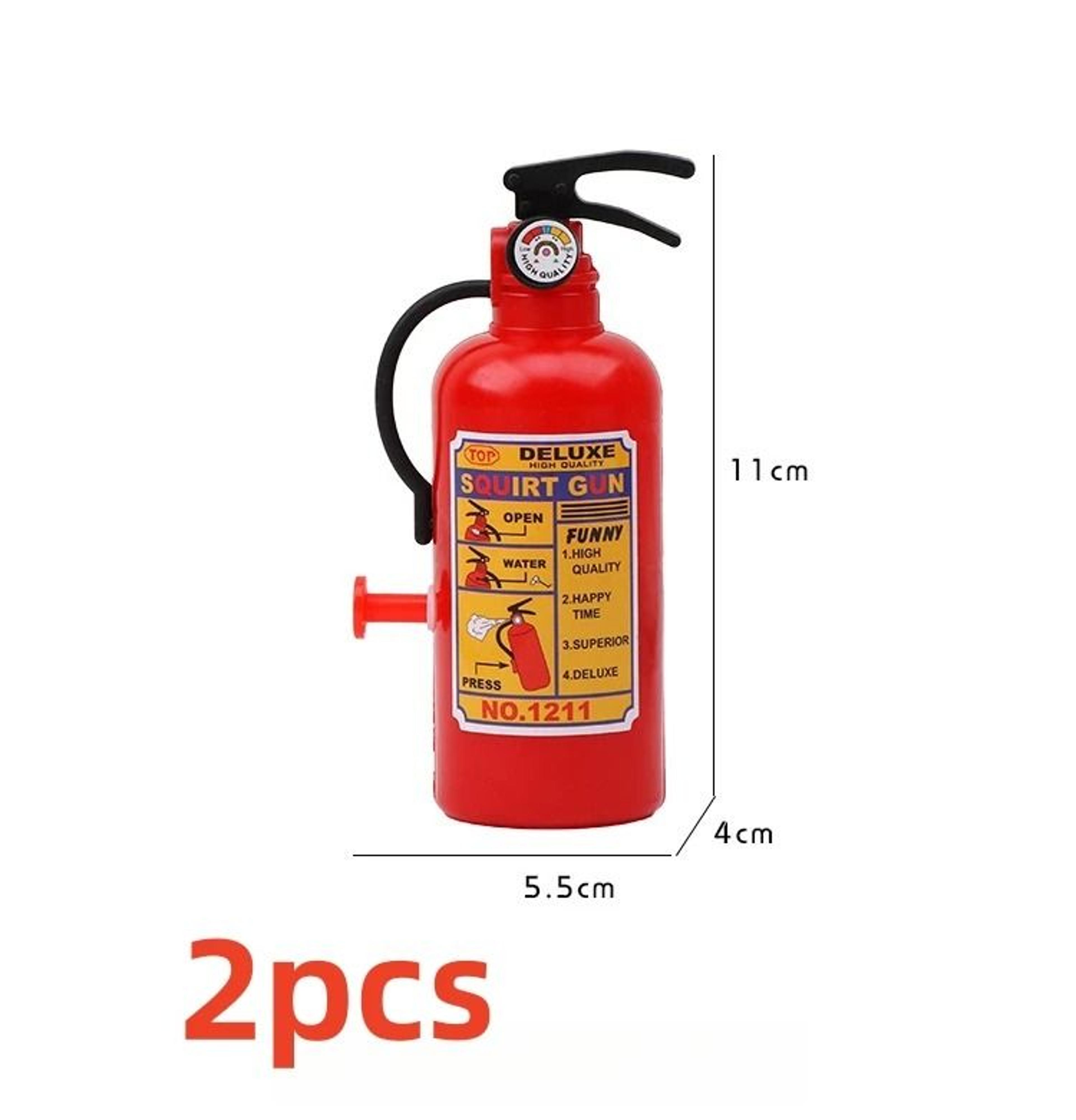 Mini Fire Extinguisher Water Gun Set 7