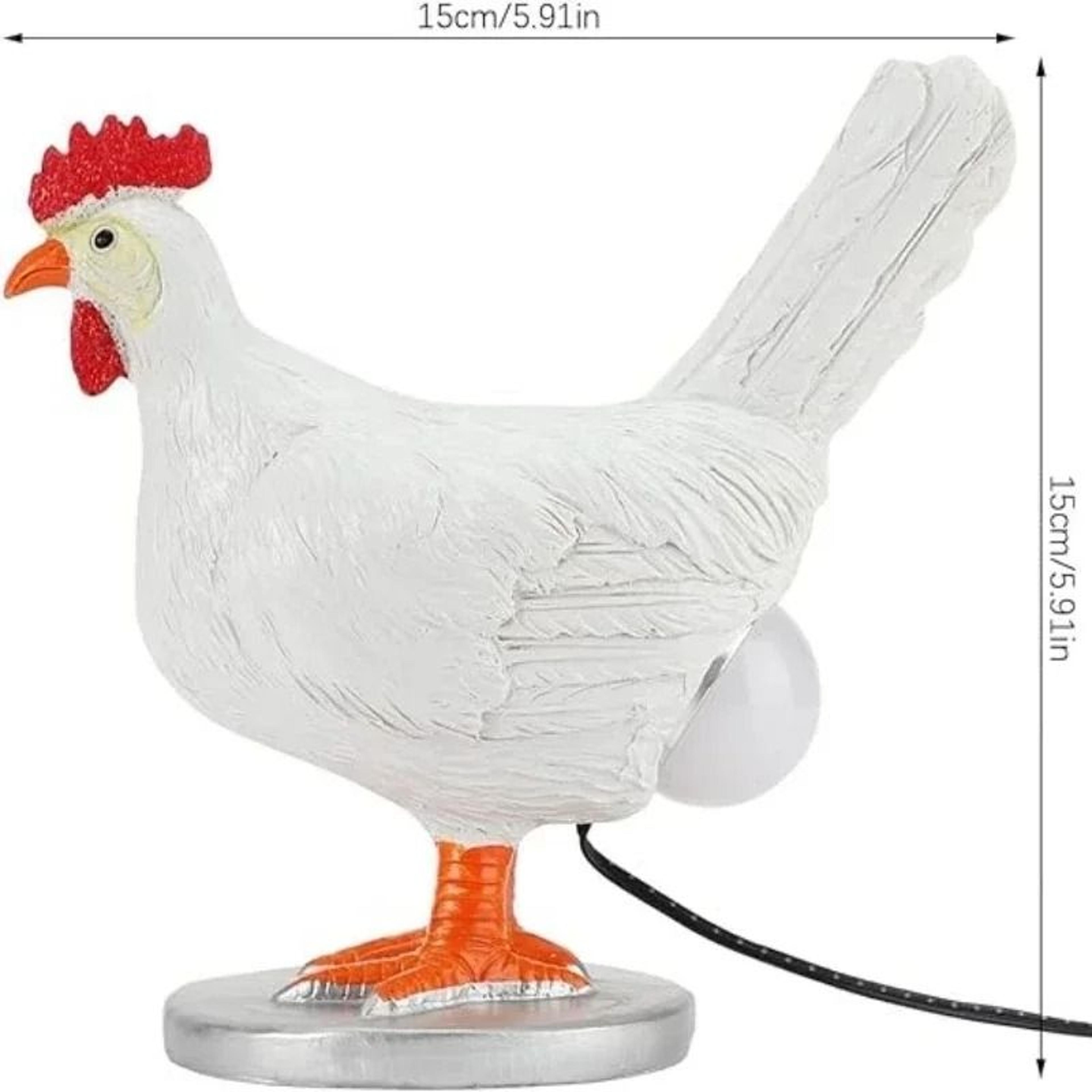 Simulated Animal Chicken Night Light  Decorative Ornament 4