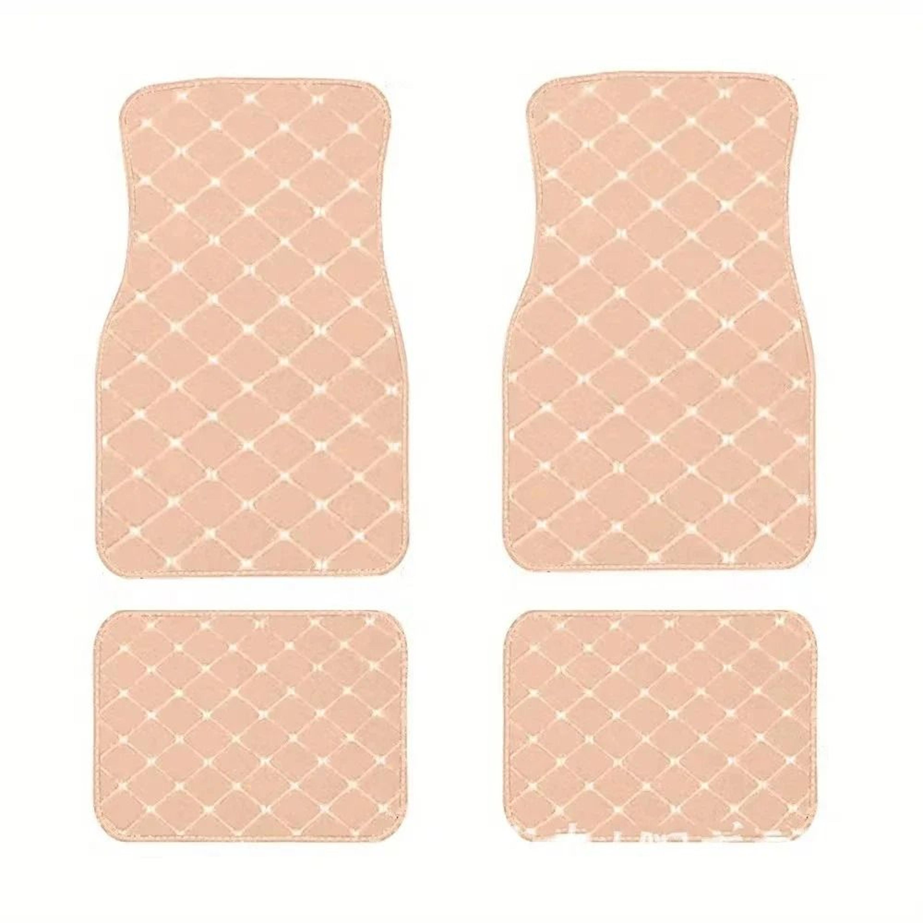 Luxury AllWeather Universal Car Floor Mats  4Piece Complete Interior Protection Set 8
