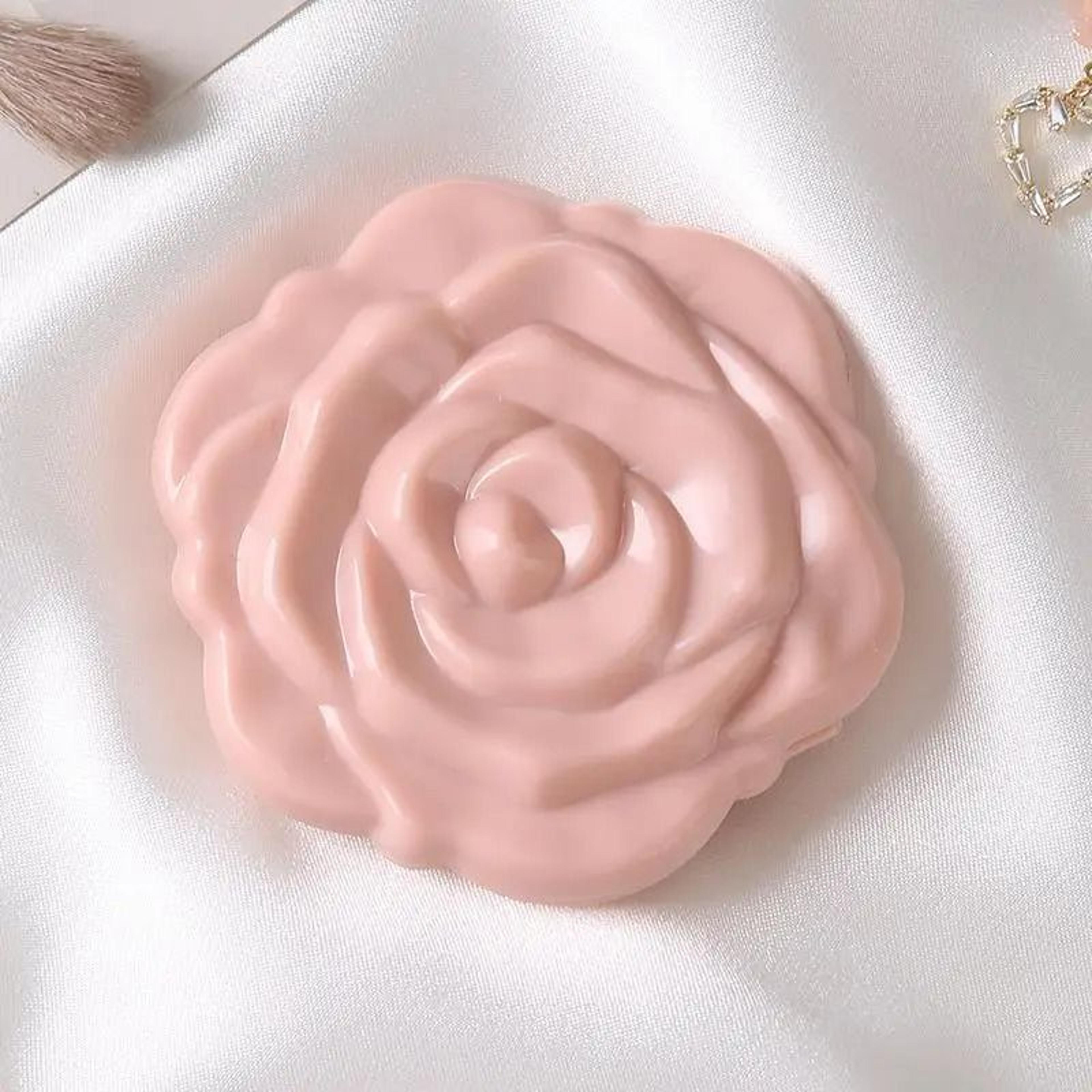 Retro Rose Compact Mirror  Portable DoubleSided Floral Pocket Mirror 10