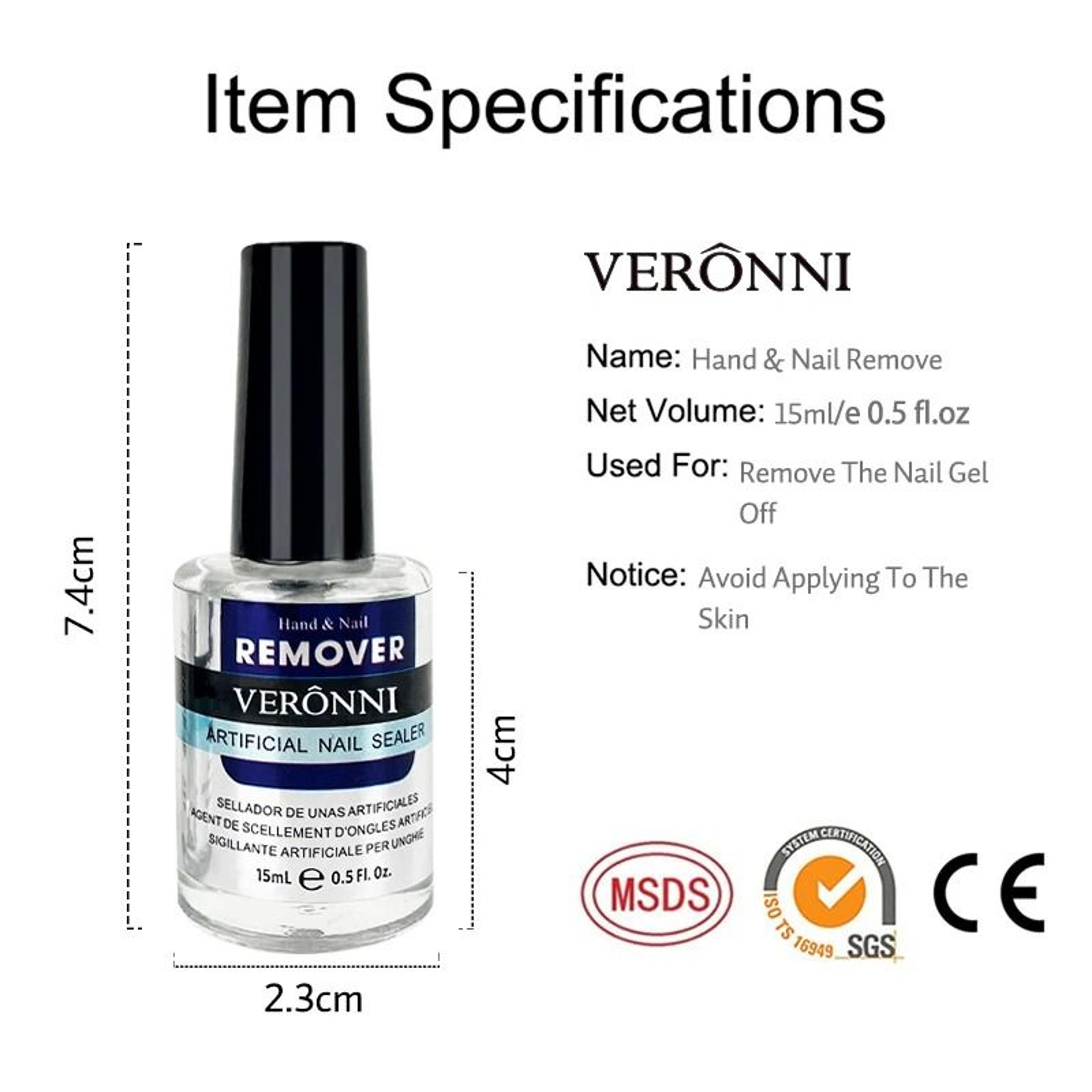Gel Polish Removal And Surface Cleanser Liquid 5