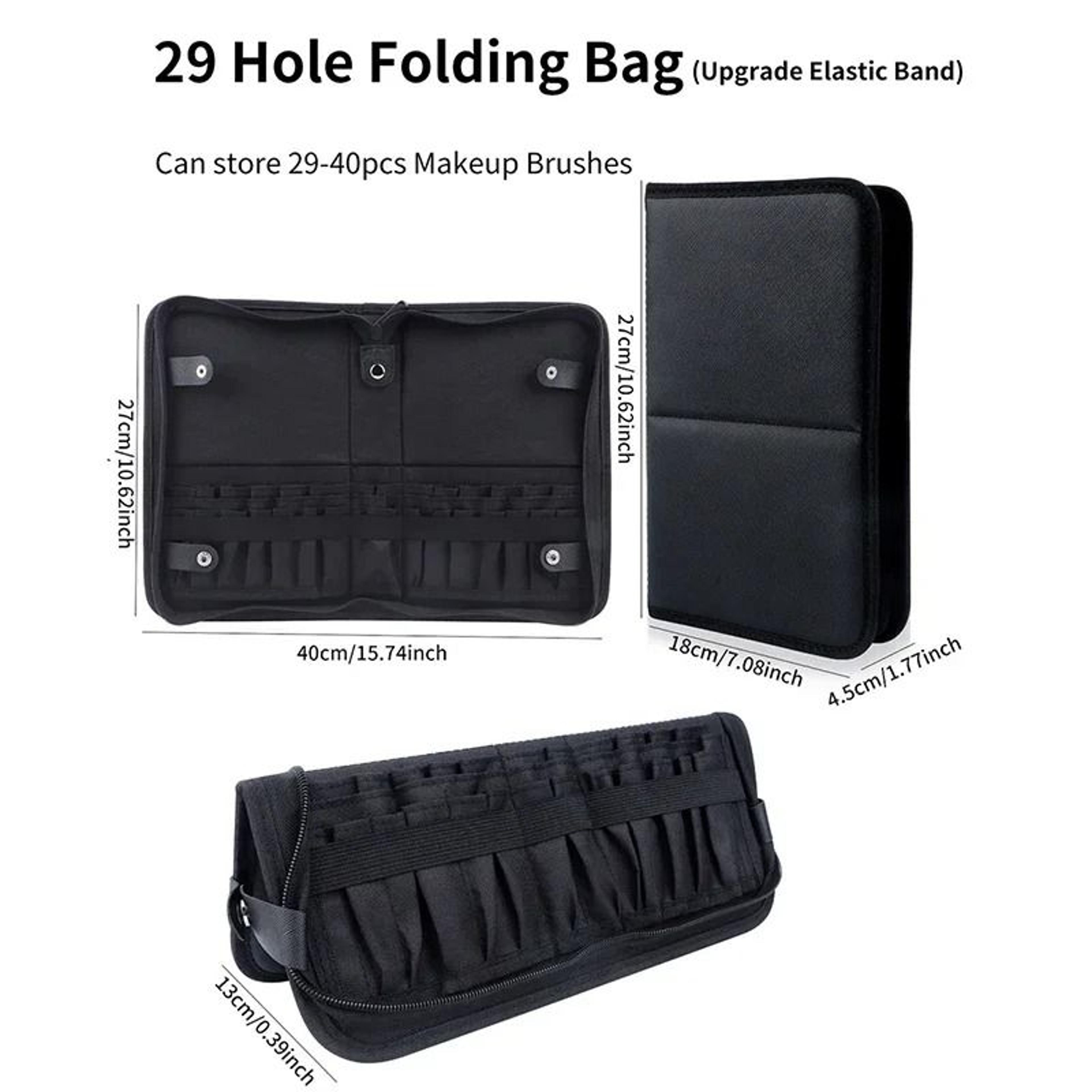 Foldable Makeup Brush Organizer Case 1
