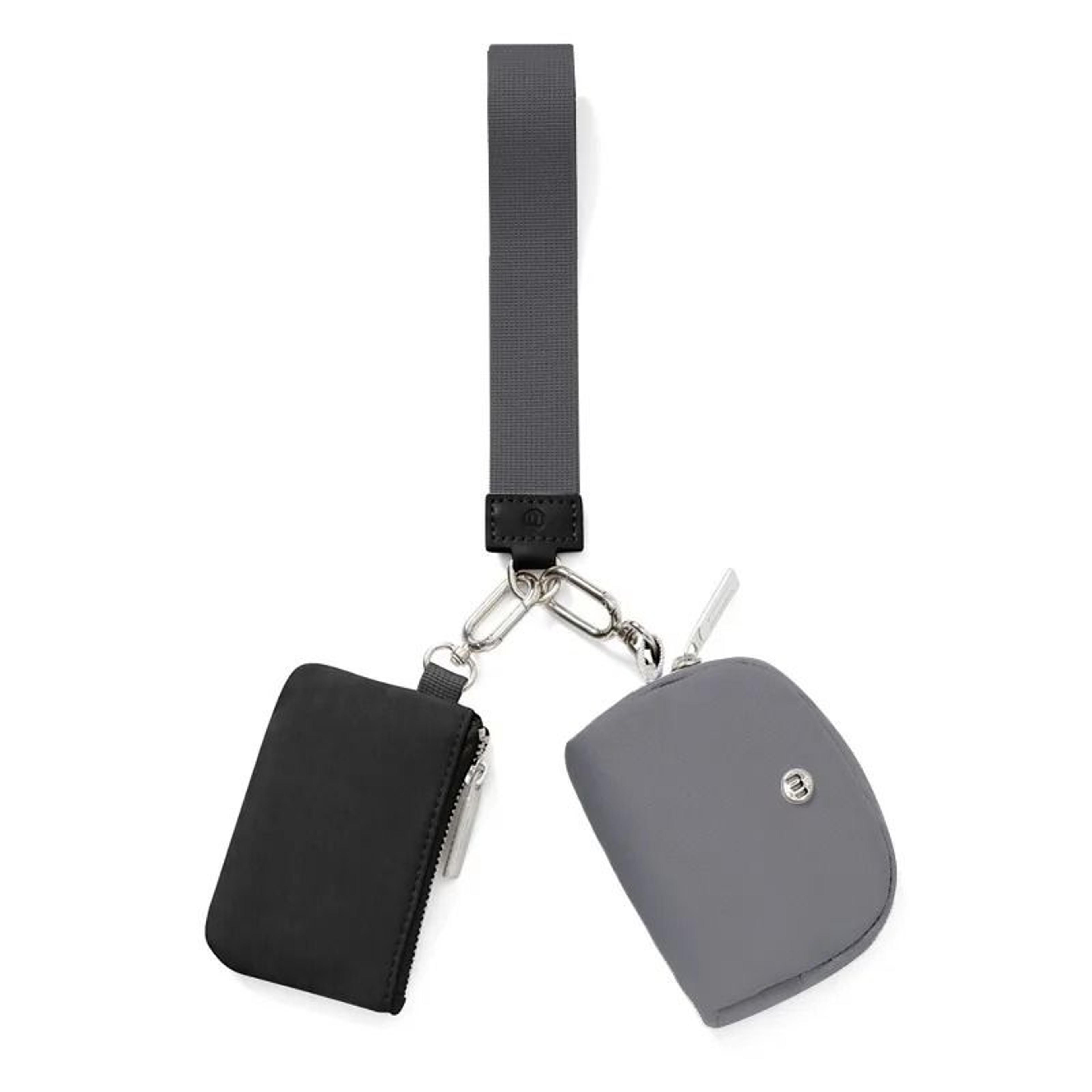 Portable Mini ZipAround Keychain Wristlet 12