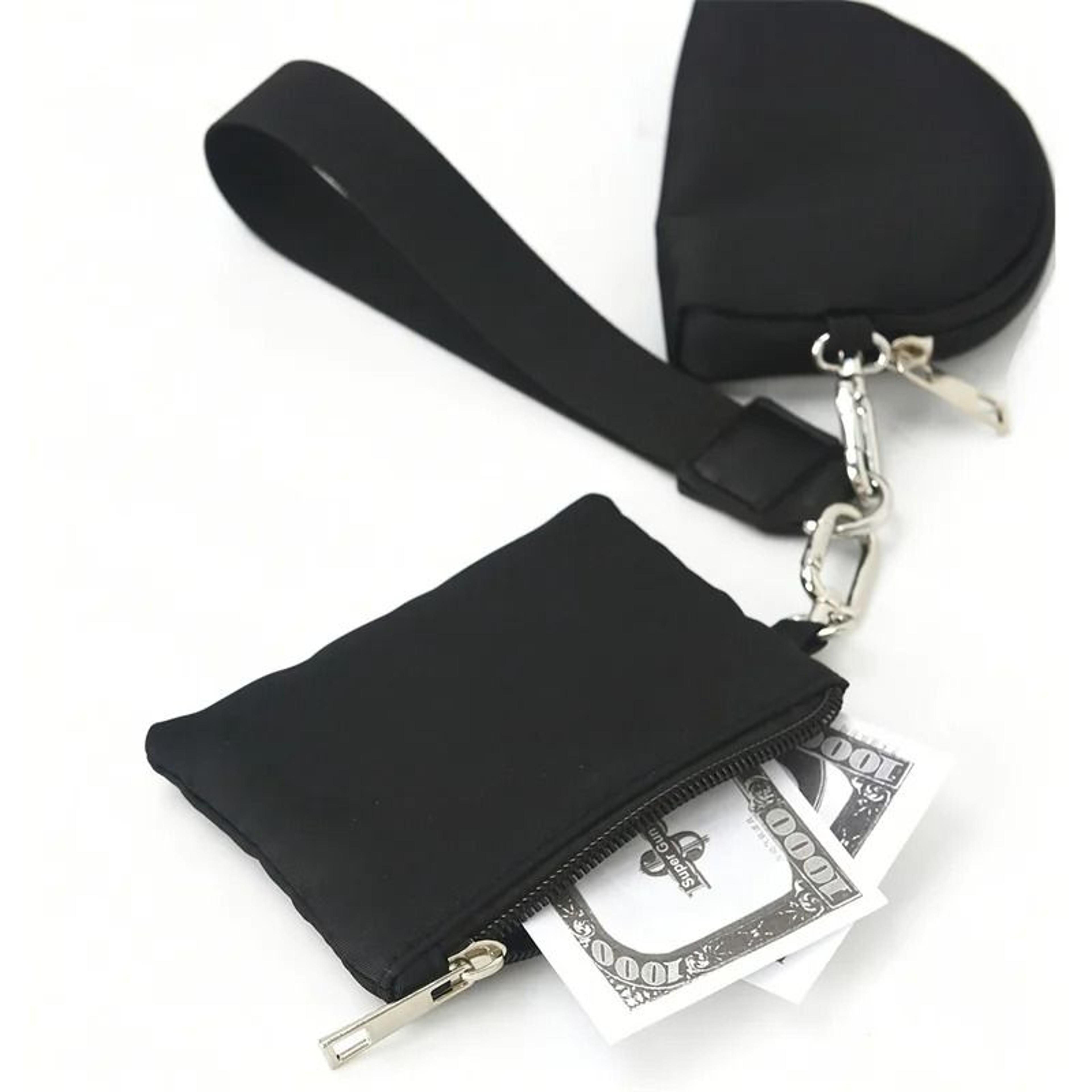 Portable Mini ZipAround Keychain Wristlet 4