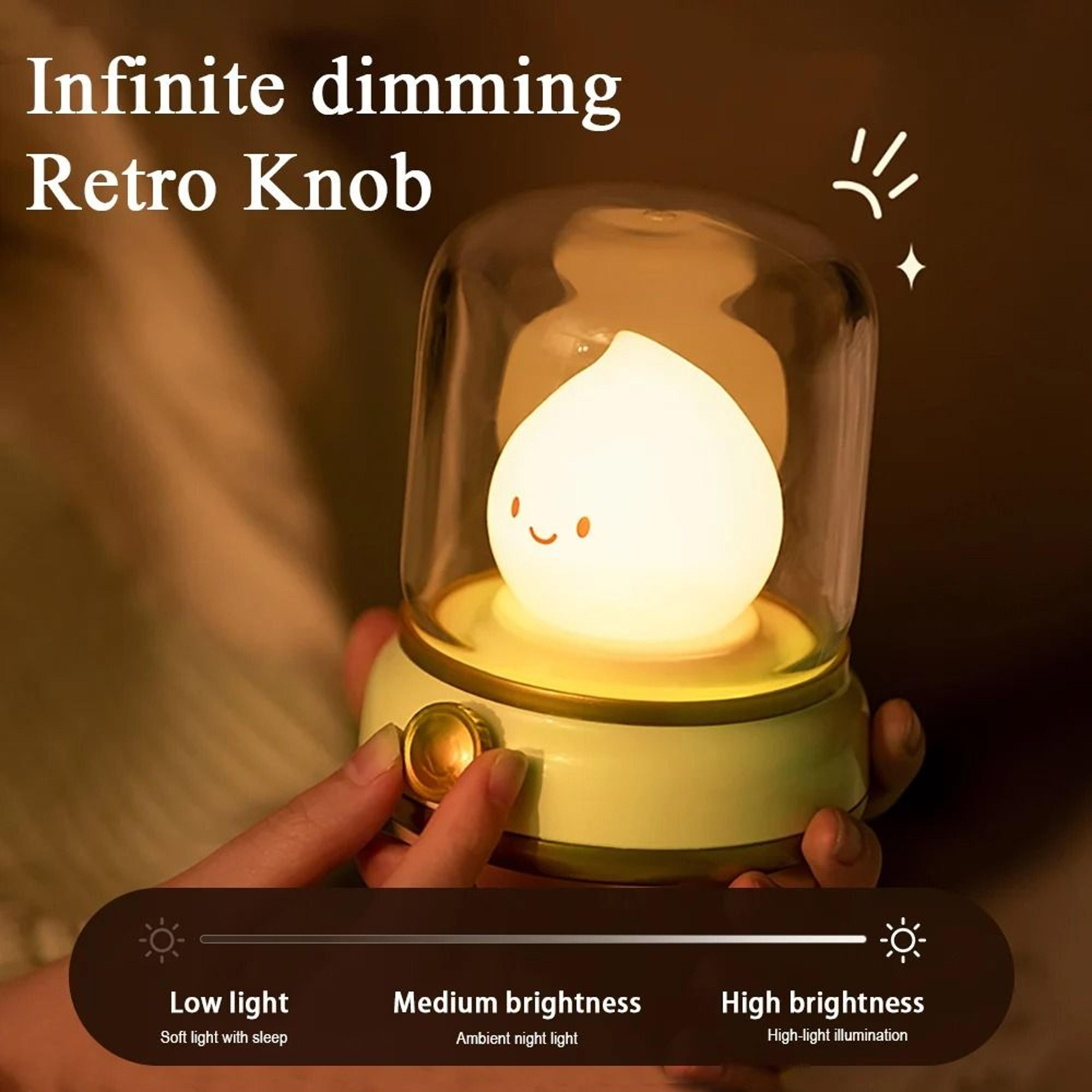 Rechargeable Retro Kerosene LED Night Light 1