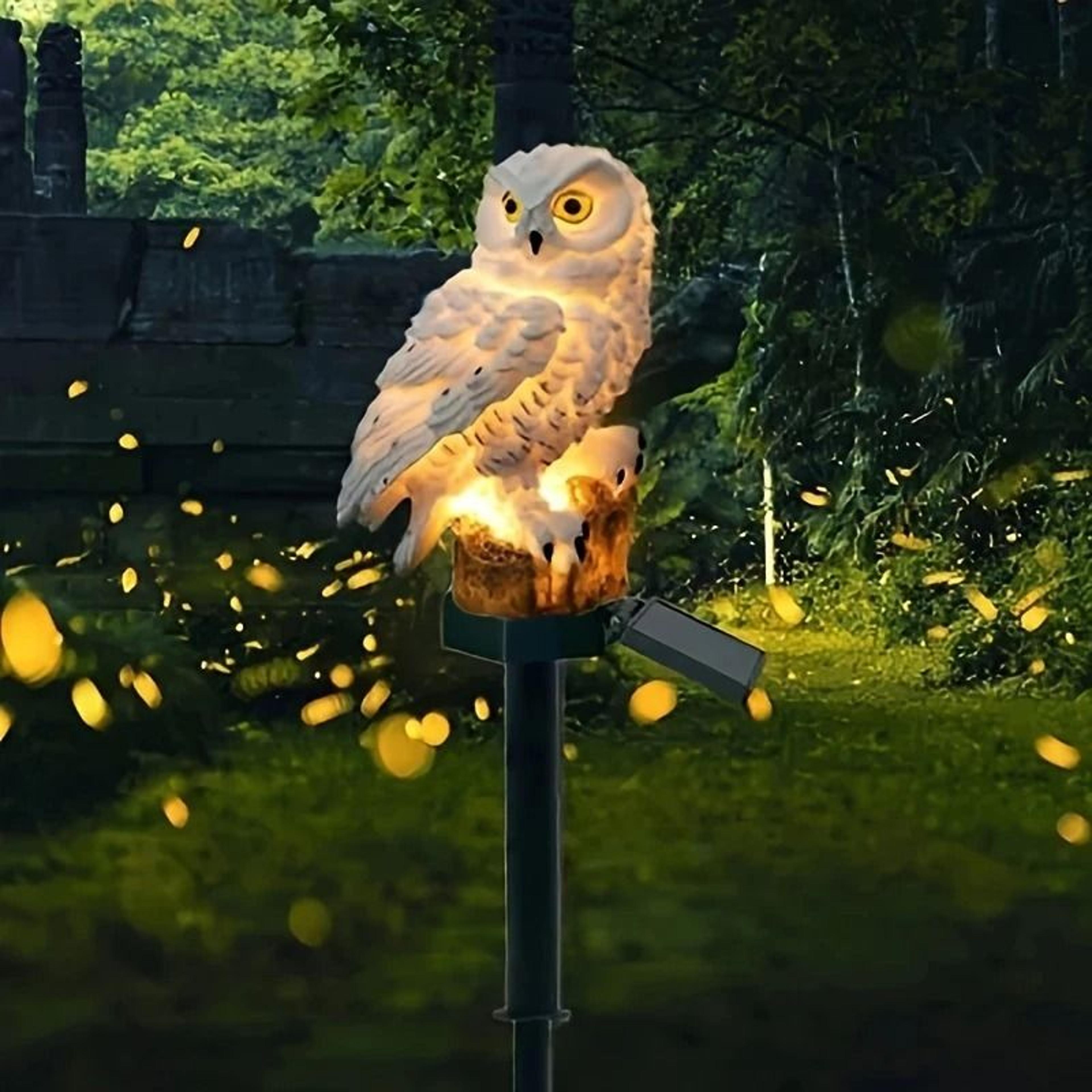 Solar Owl Landscape Guardian Light 1