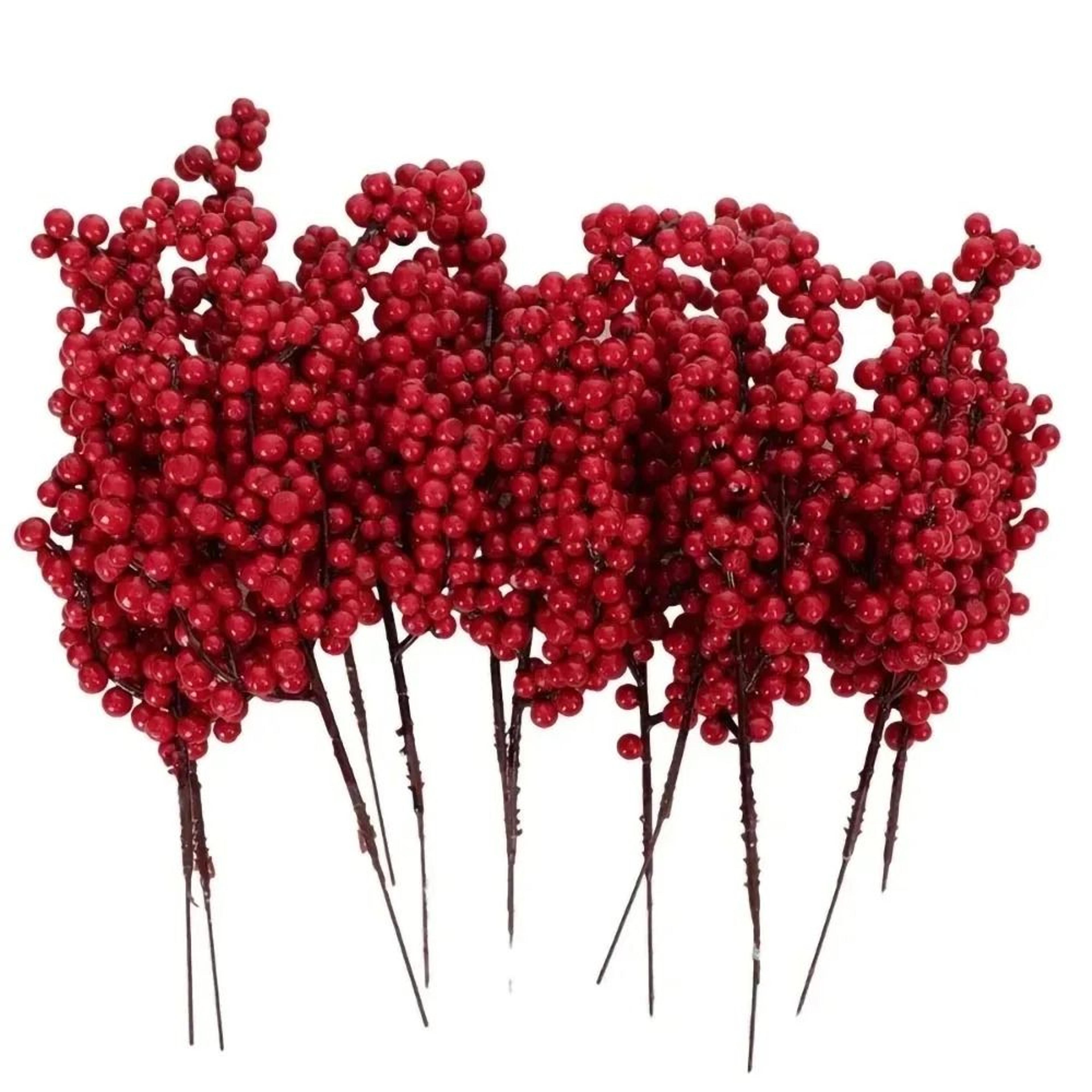 FestiveGlow Winter Red Berry Branches 2