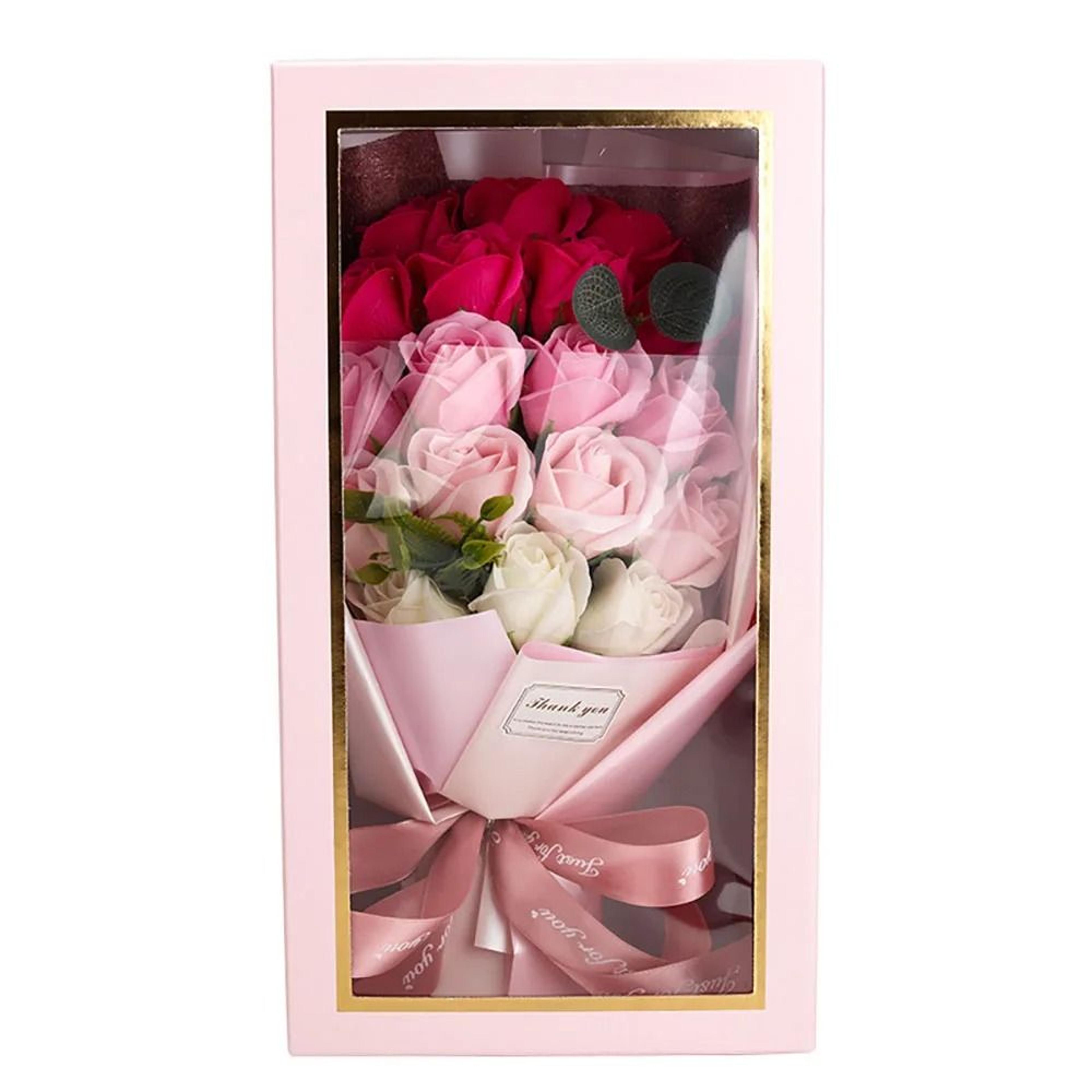 EverBloom 18Piece Luxury Soap Rose Bouquet 2