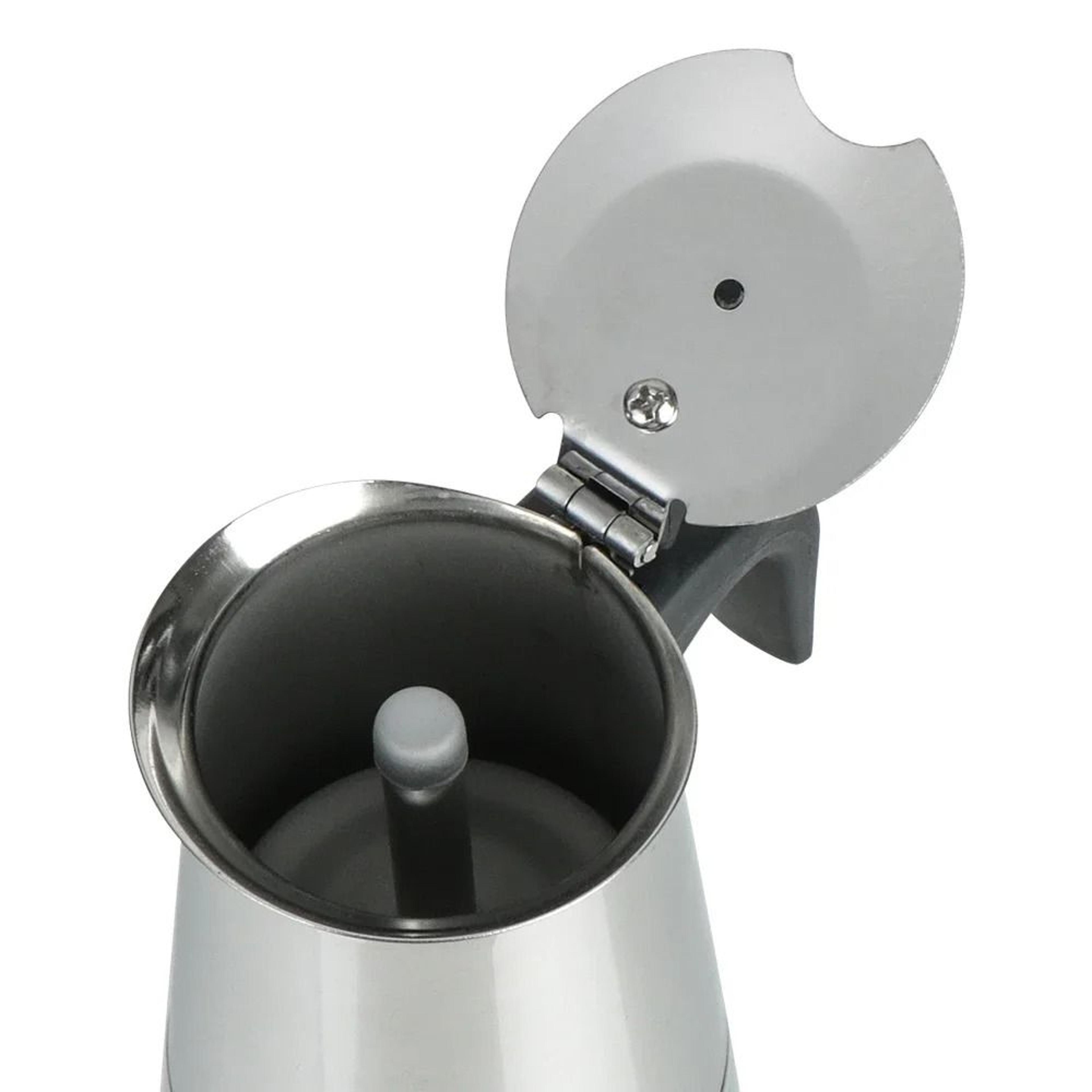 Stainless Steel Stovetop Moka Espresso Maker 6