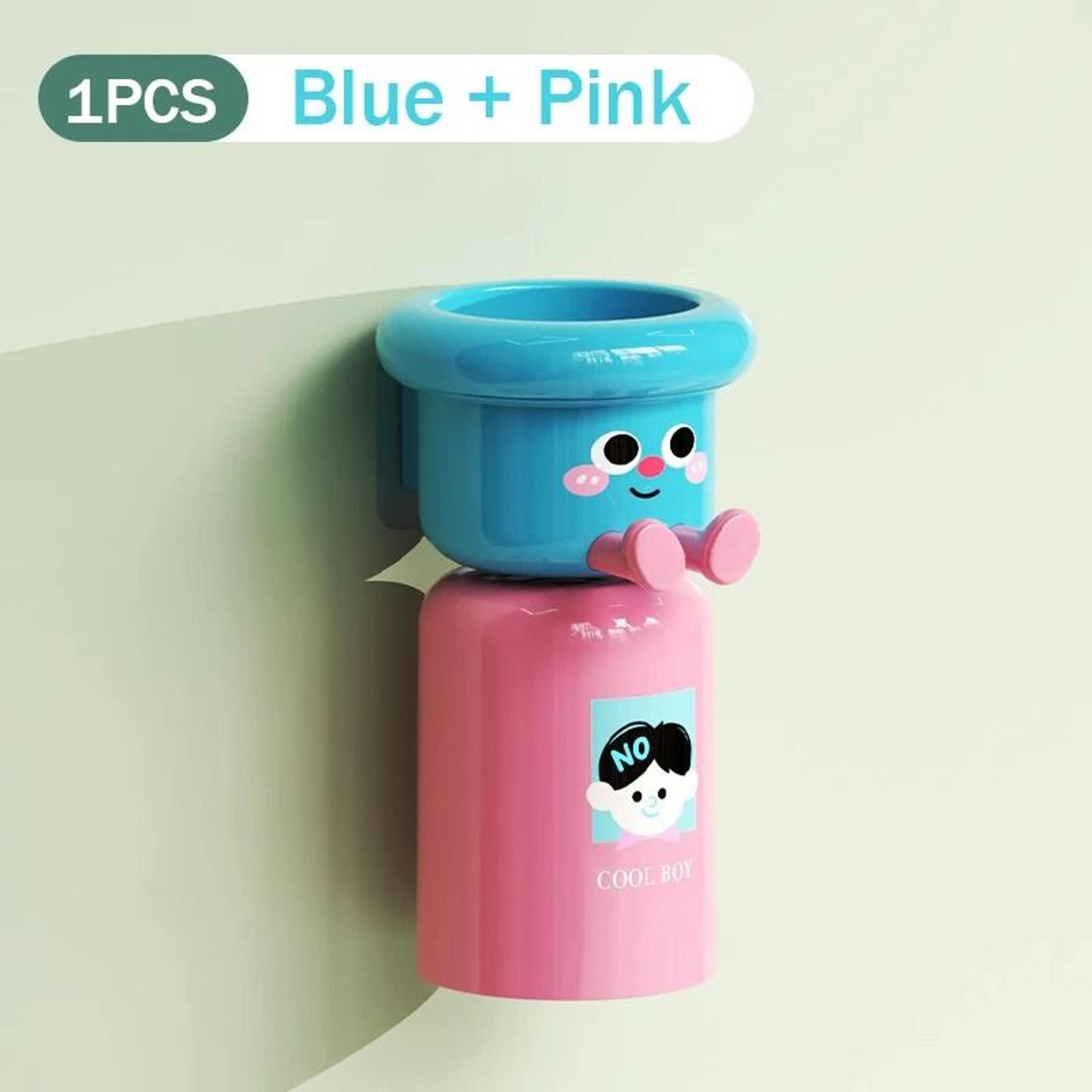 Creative 2in1 Kids Toothbrush  Gargle Cup Holder 7