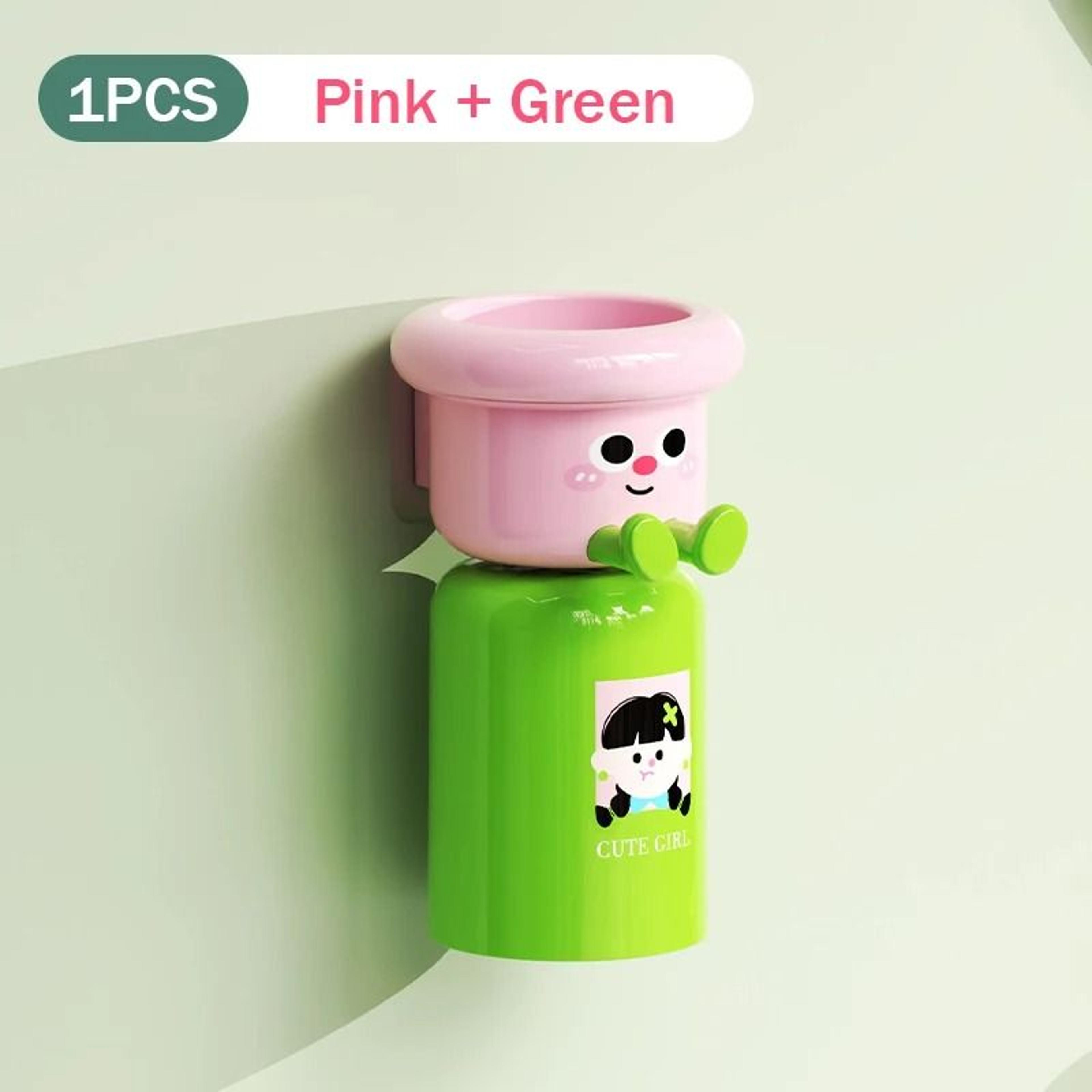 Creative 2in1 Kids Toothbrush  Gargle Cup Holder 8