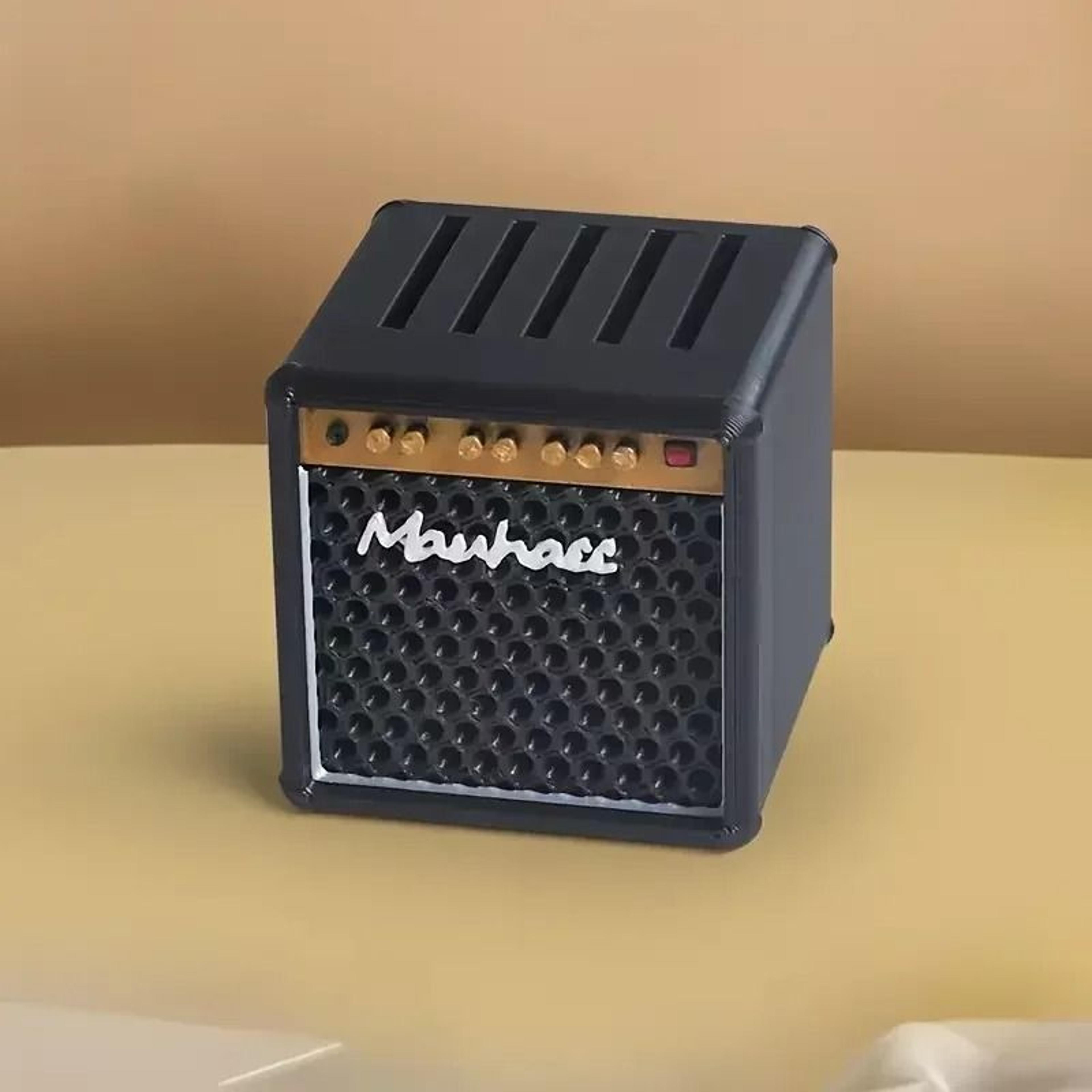 3DPrinted Mini Speaker Guitar Pick Storage Box 7