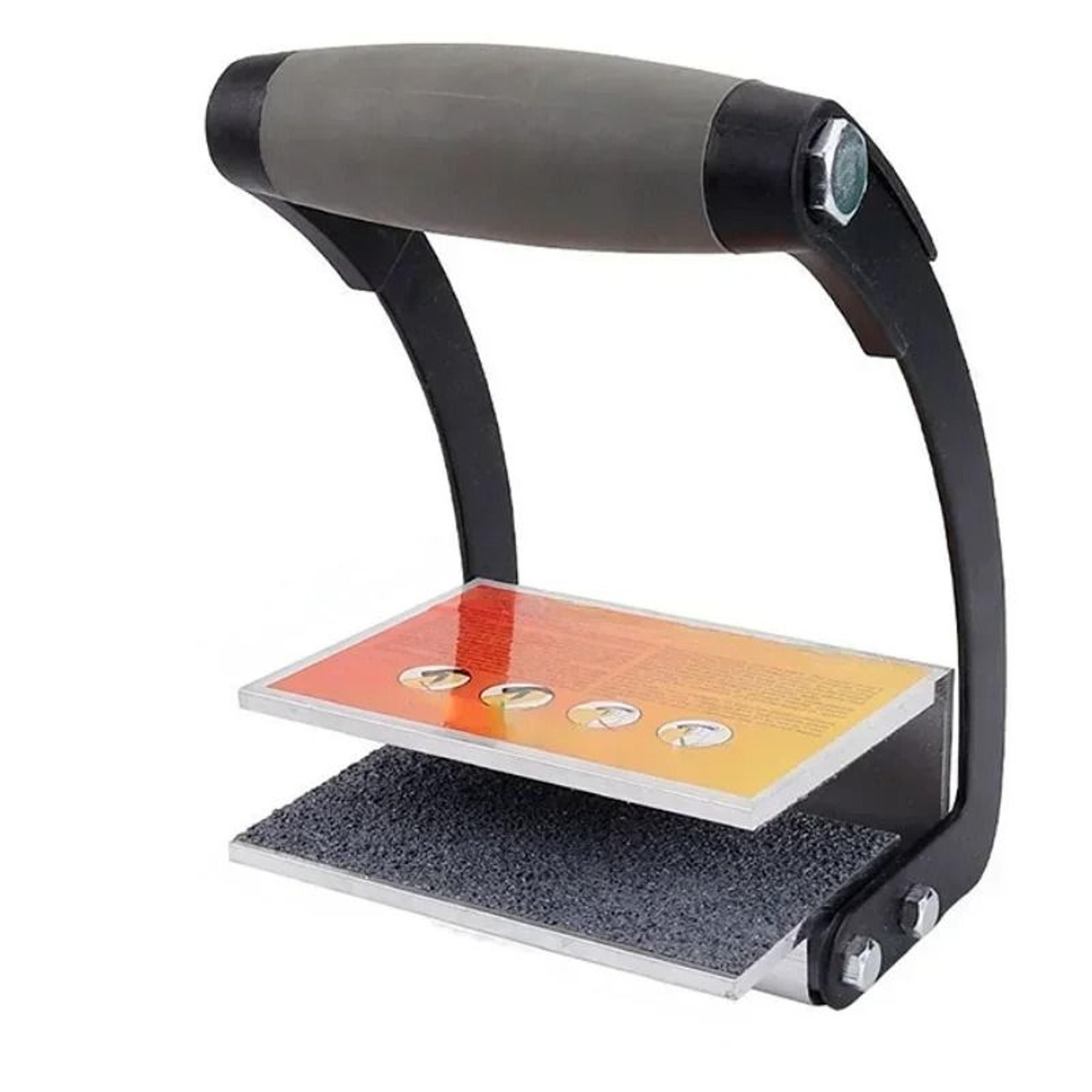 heavy-duty plate handling clamp & labor-saving carrier