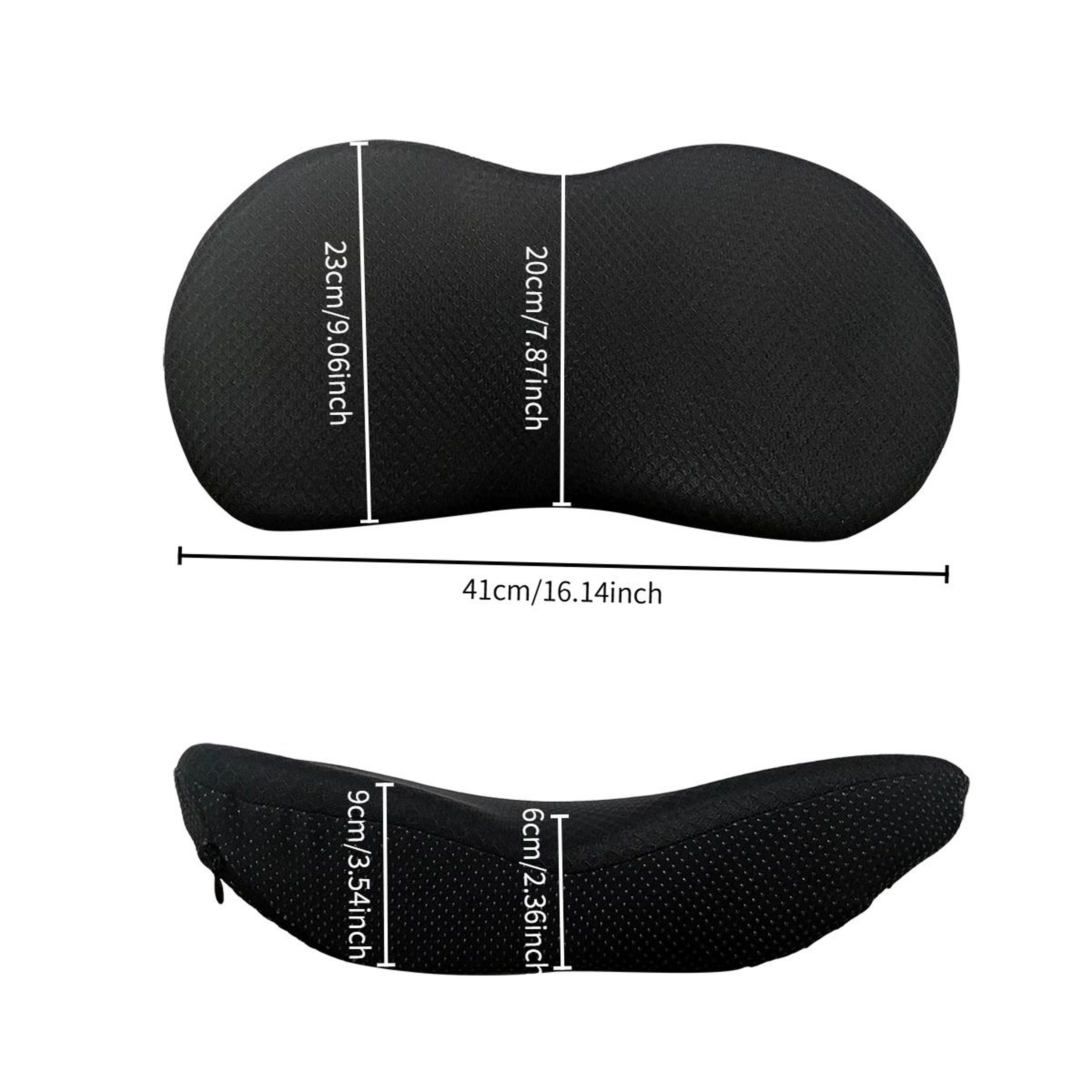 HighVisibility Memory Foam Car Seat Booster Cushion 5