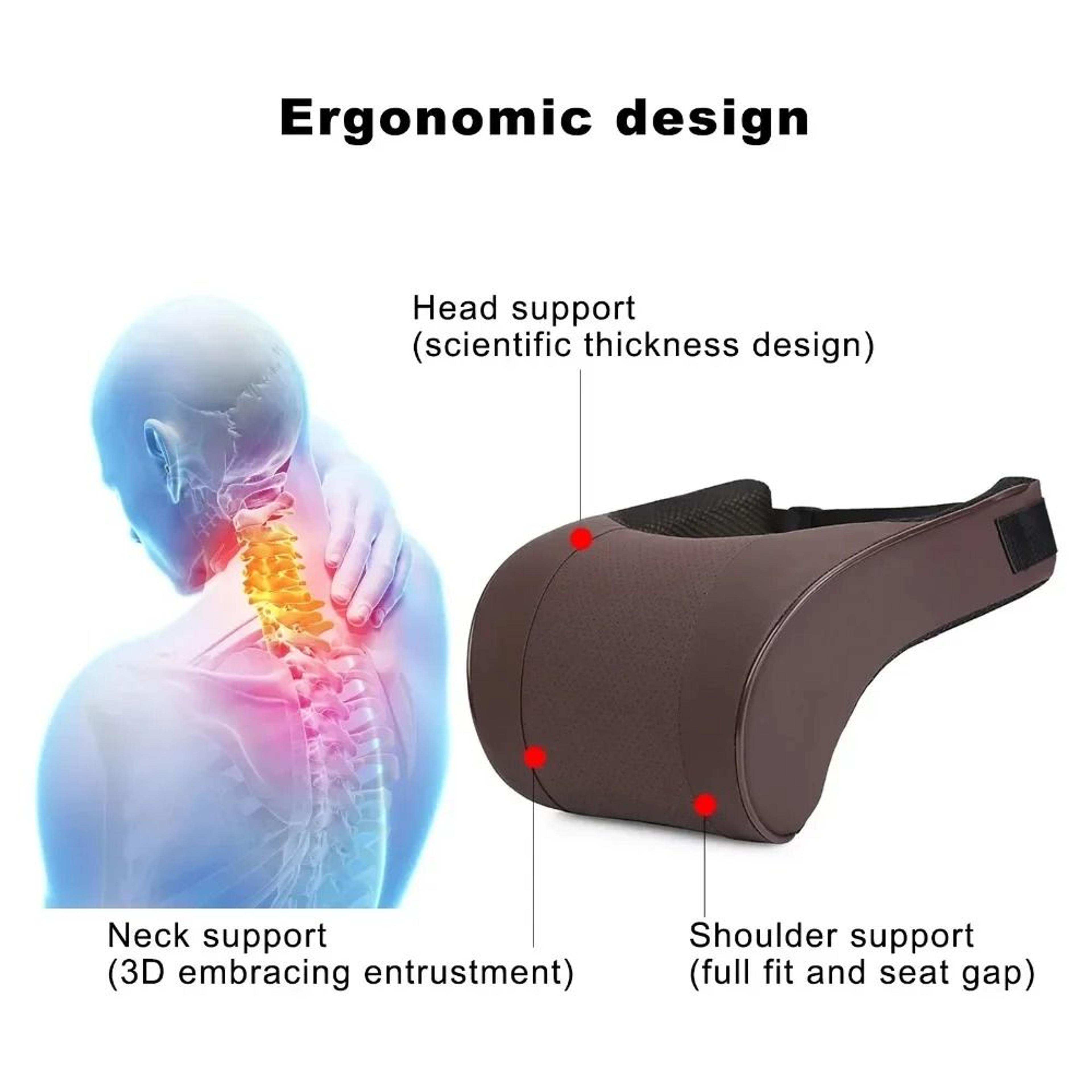 HighPerformance Memory Foam Car Neck Pillow 3